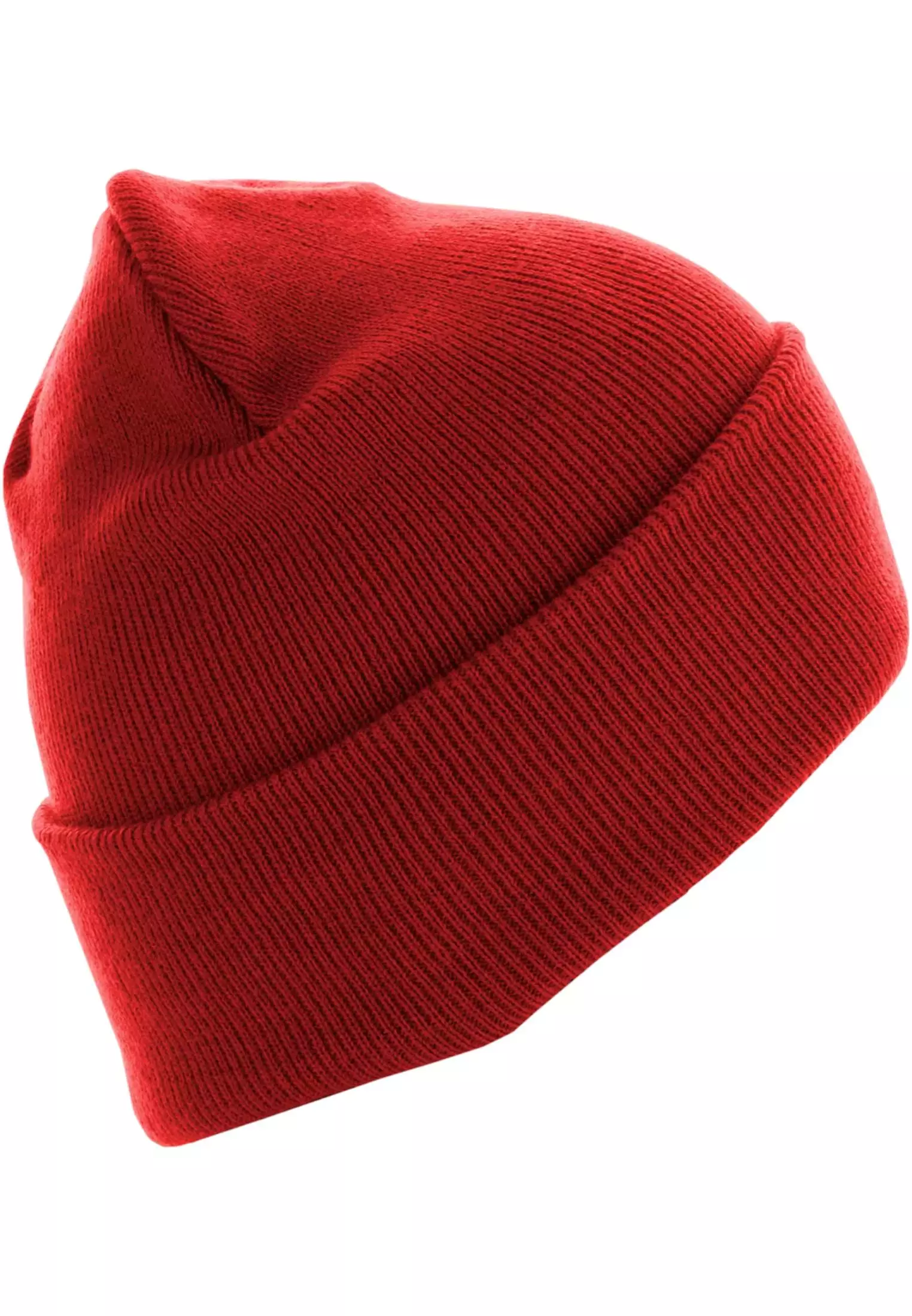 Beanie Basic Flap Long Version red one size - variant image 2