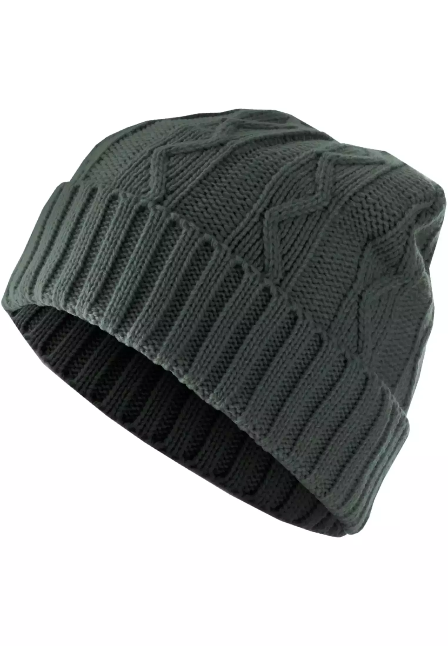 Beanie Cable Flap charcoal one size - variant image 3