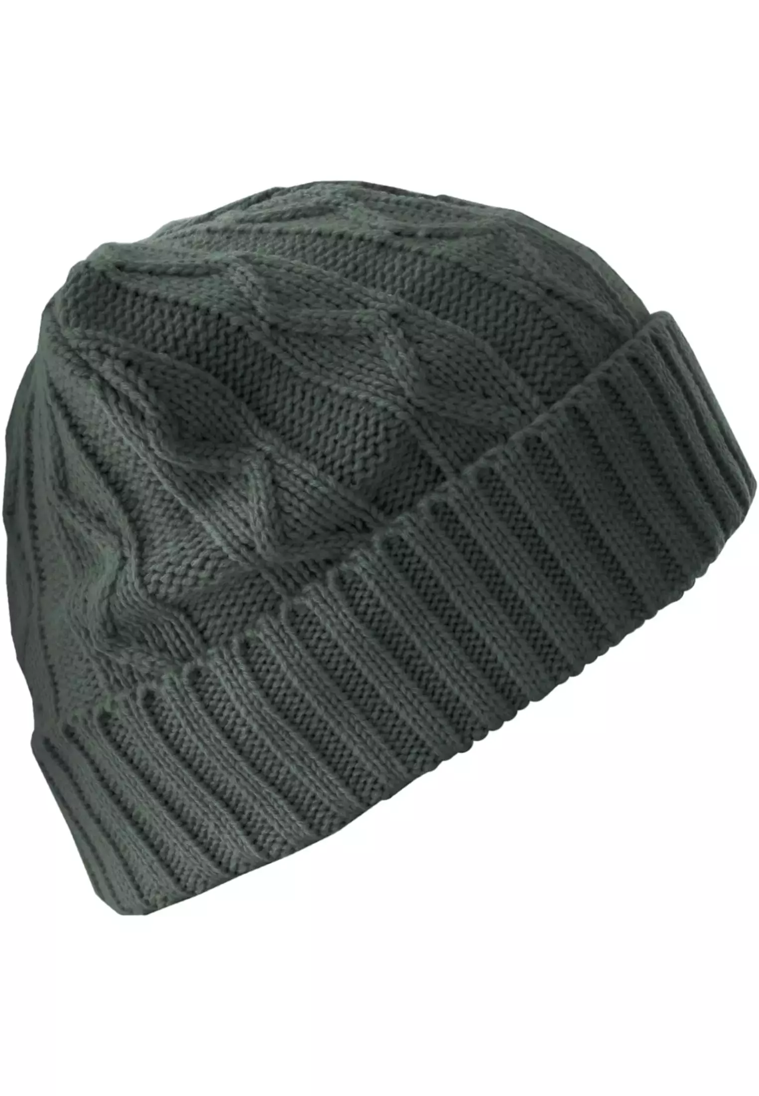 Beanie Cable Flap charcoal one size - variant image 2