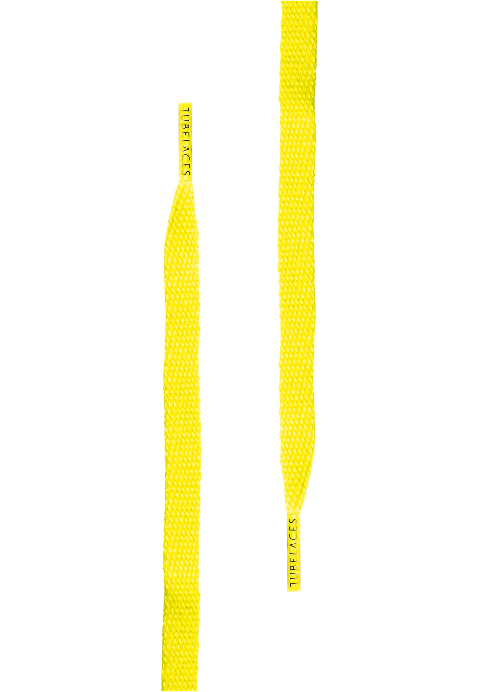Cordones planos blancos verde lima 90cm - variant image 1
