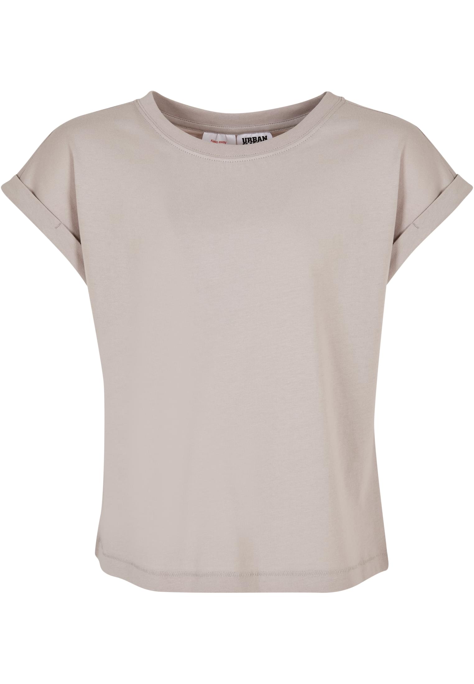 Girls Organic Extended Shoulder Tee warmgrey 110/116 - alternate variant 7