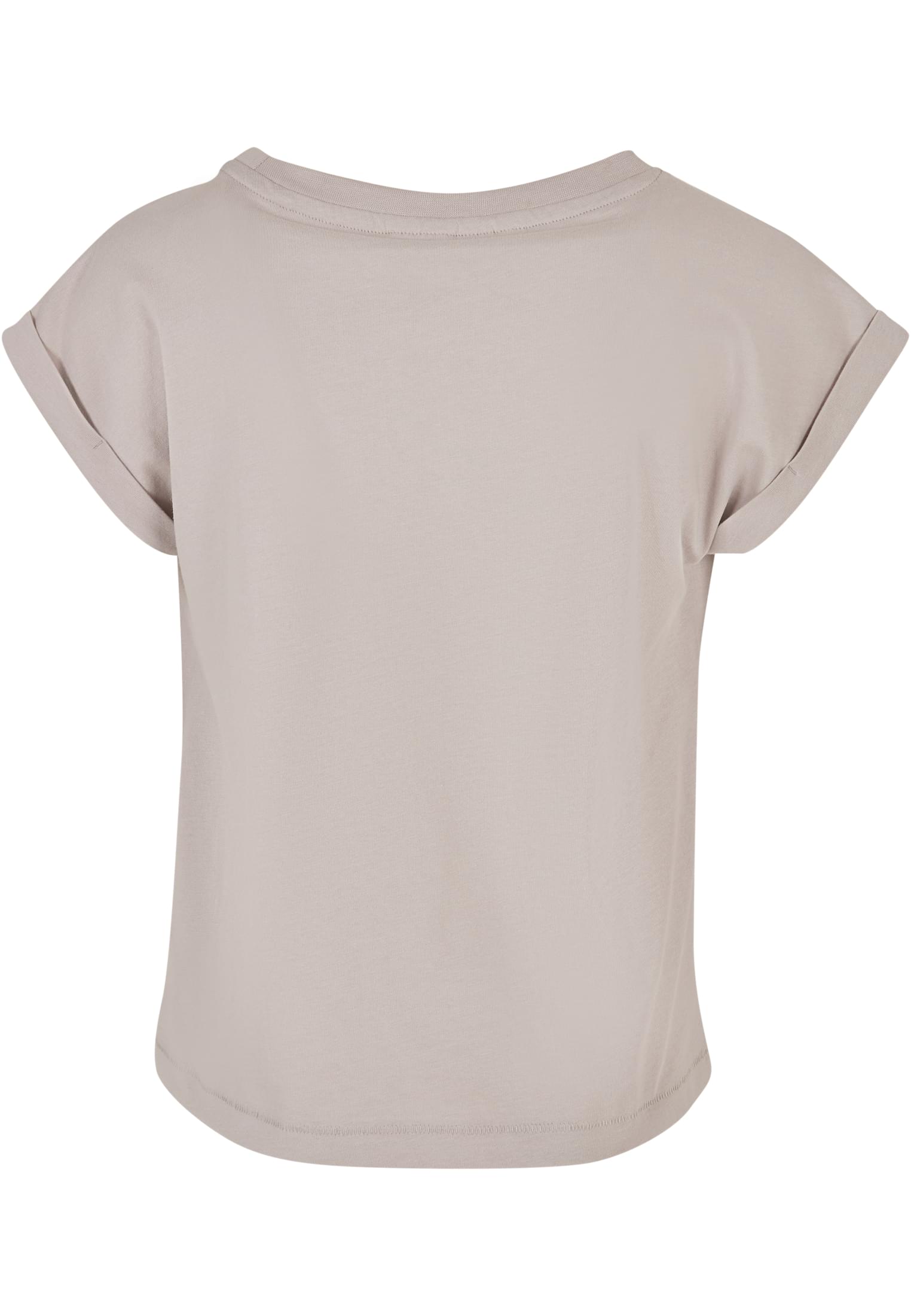Girls Organic Extended Shoulder Tee warmgrey 110/116 - variant image 1