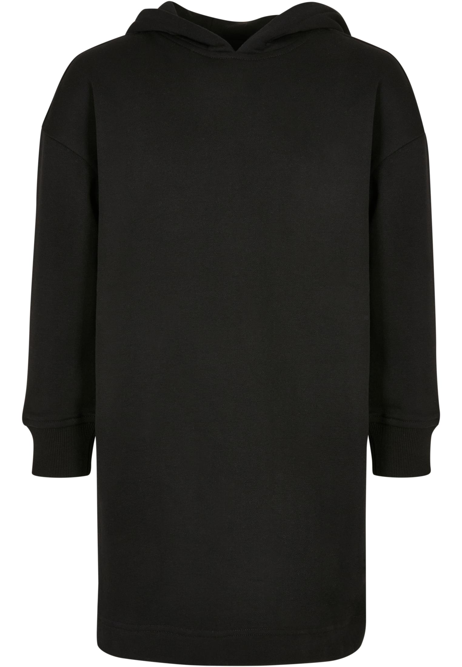 Girls Oversized Terry Hoody Dress black 110/116 - alternate variant 1