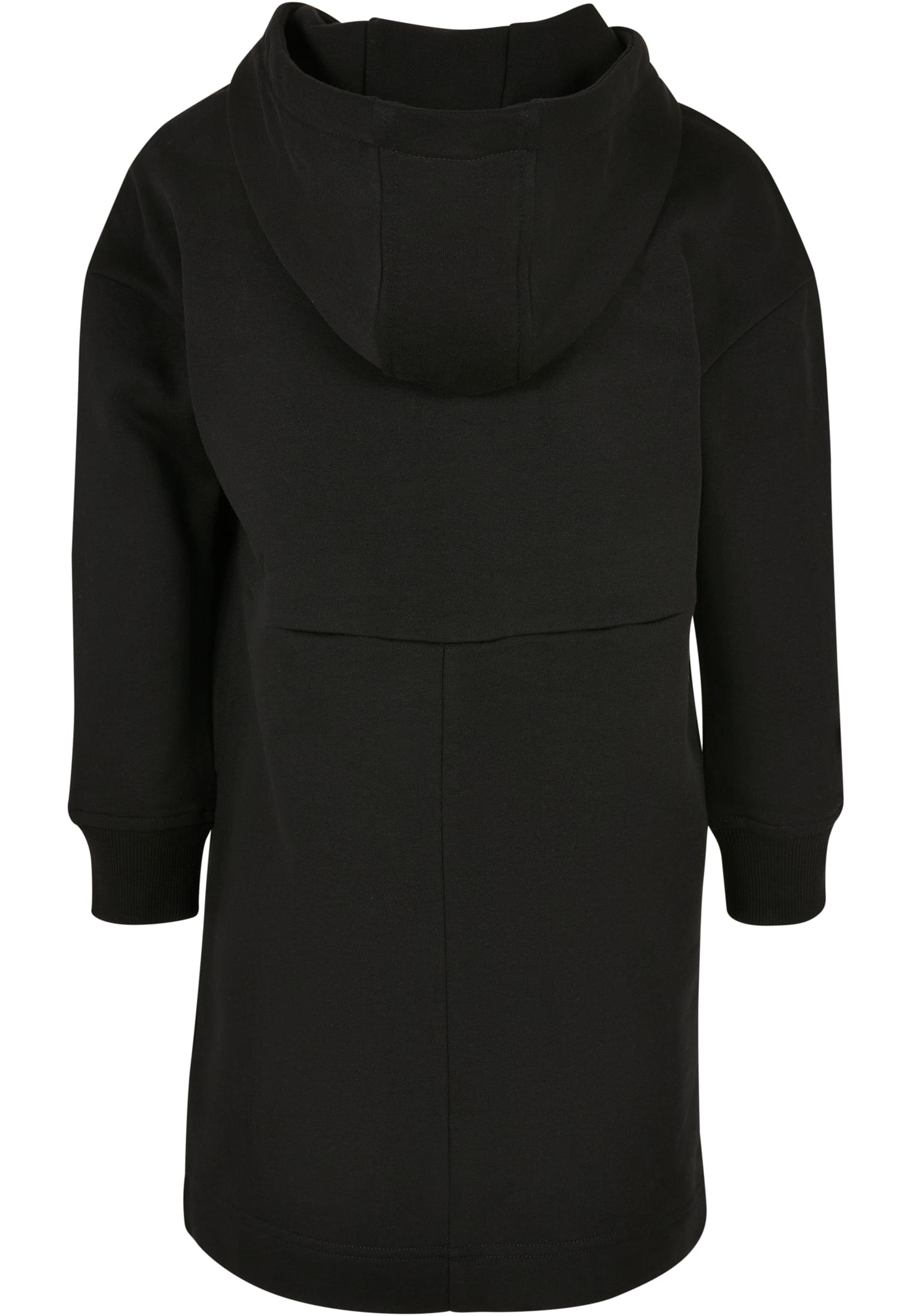 Girls Oversized Terry Hoody Dress black 110/116 - variant image 1