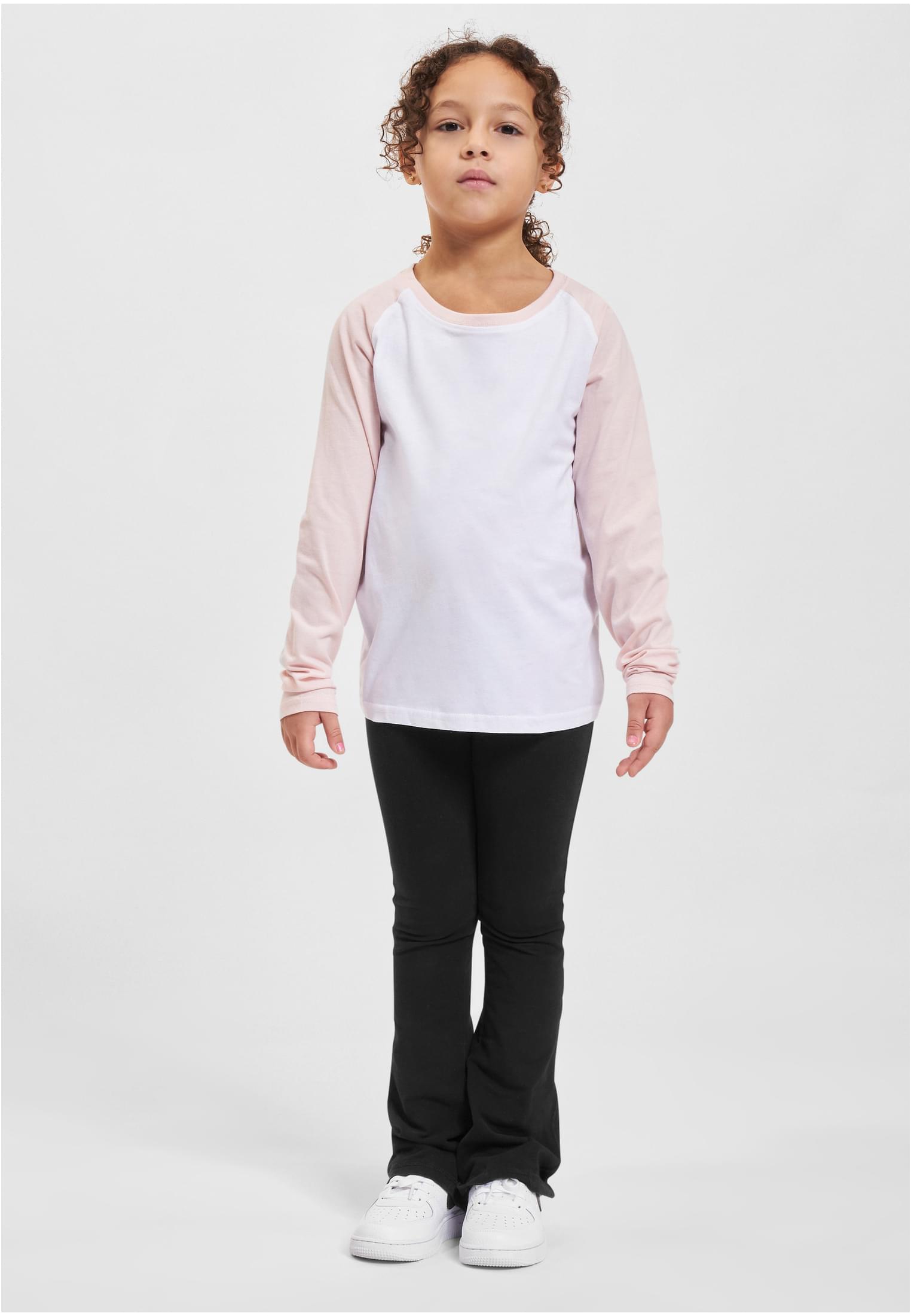 Filles Contrast Raglan Long Sleeve 2-Pack blanc/rose+blanc/noir 110/116
 - variant image 5