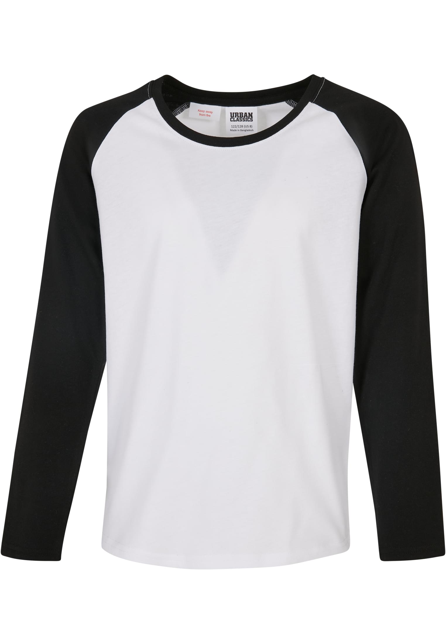 Filles Contrast Raglan Long Sleeve 2-Pack blanc/rose+blanc/noir 110/116
 - variant image 11
