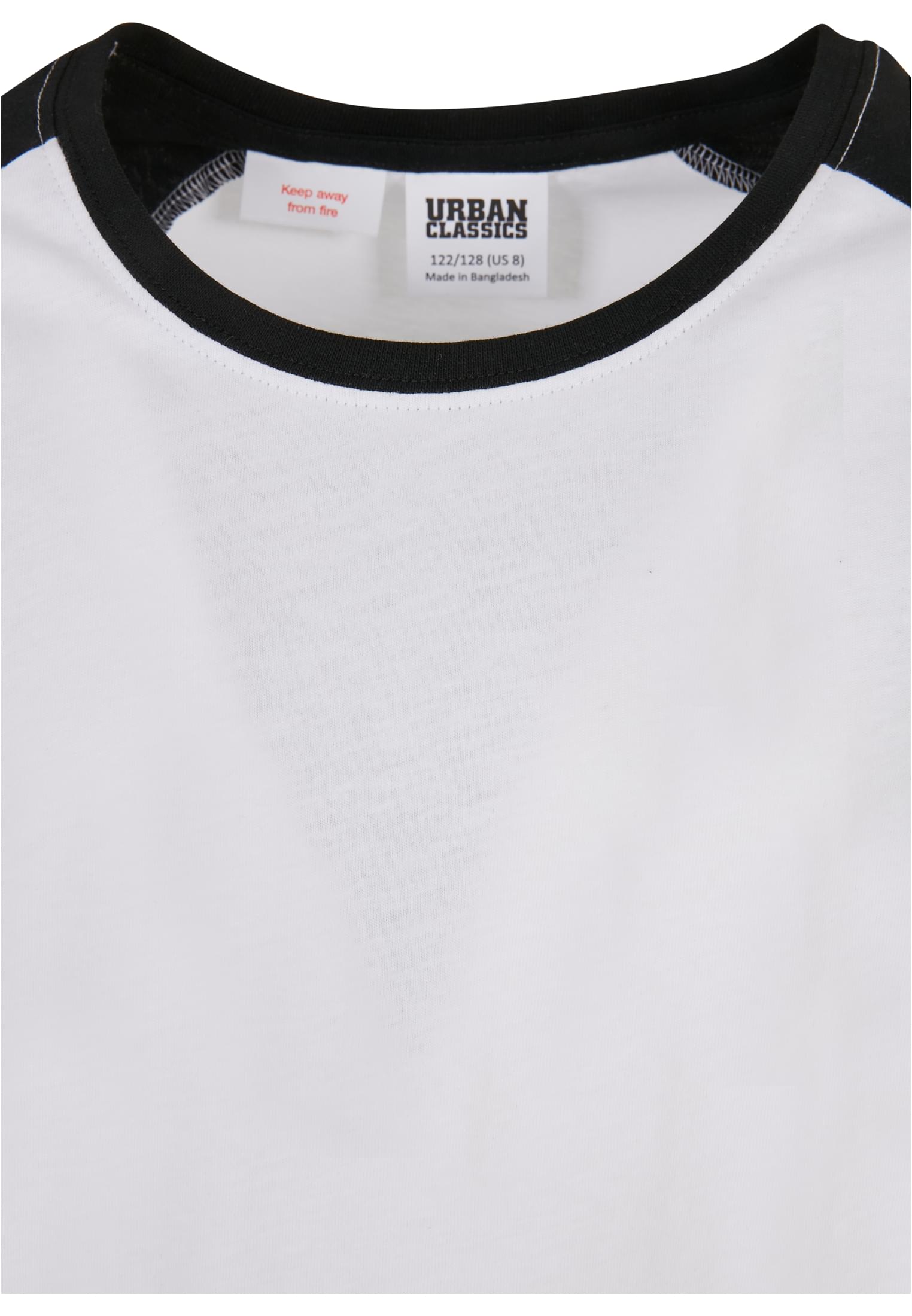 Filles Contrast Raglan Long Sleeve 2-Pack blanc/rose+blanc/noir 110/116
 - variant image 13