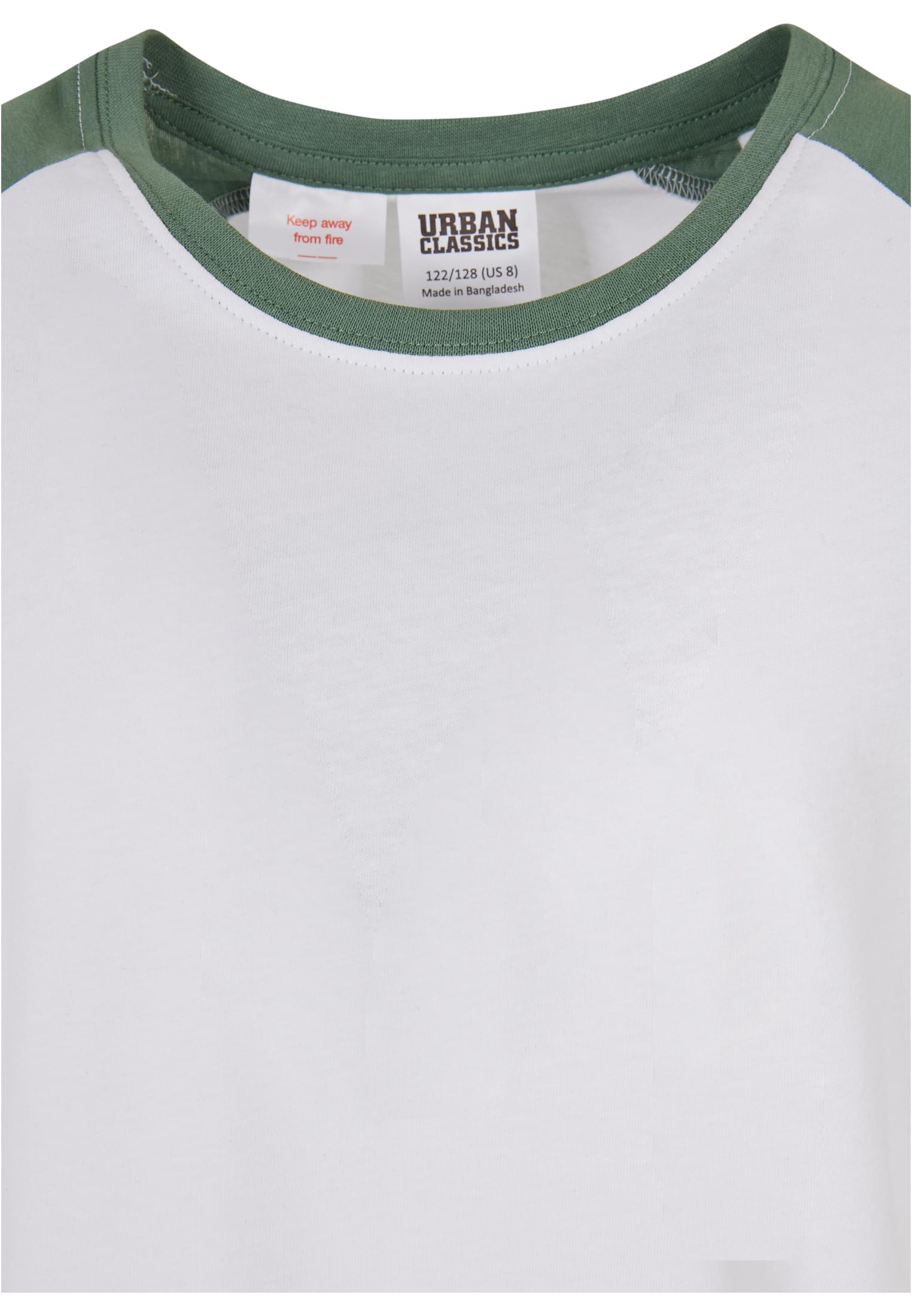 Fille Contrast Raglan Tee 2-Pack blanc/salive+blanc+noir 146/152
 - variant image 3