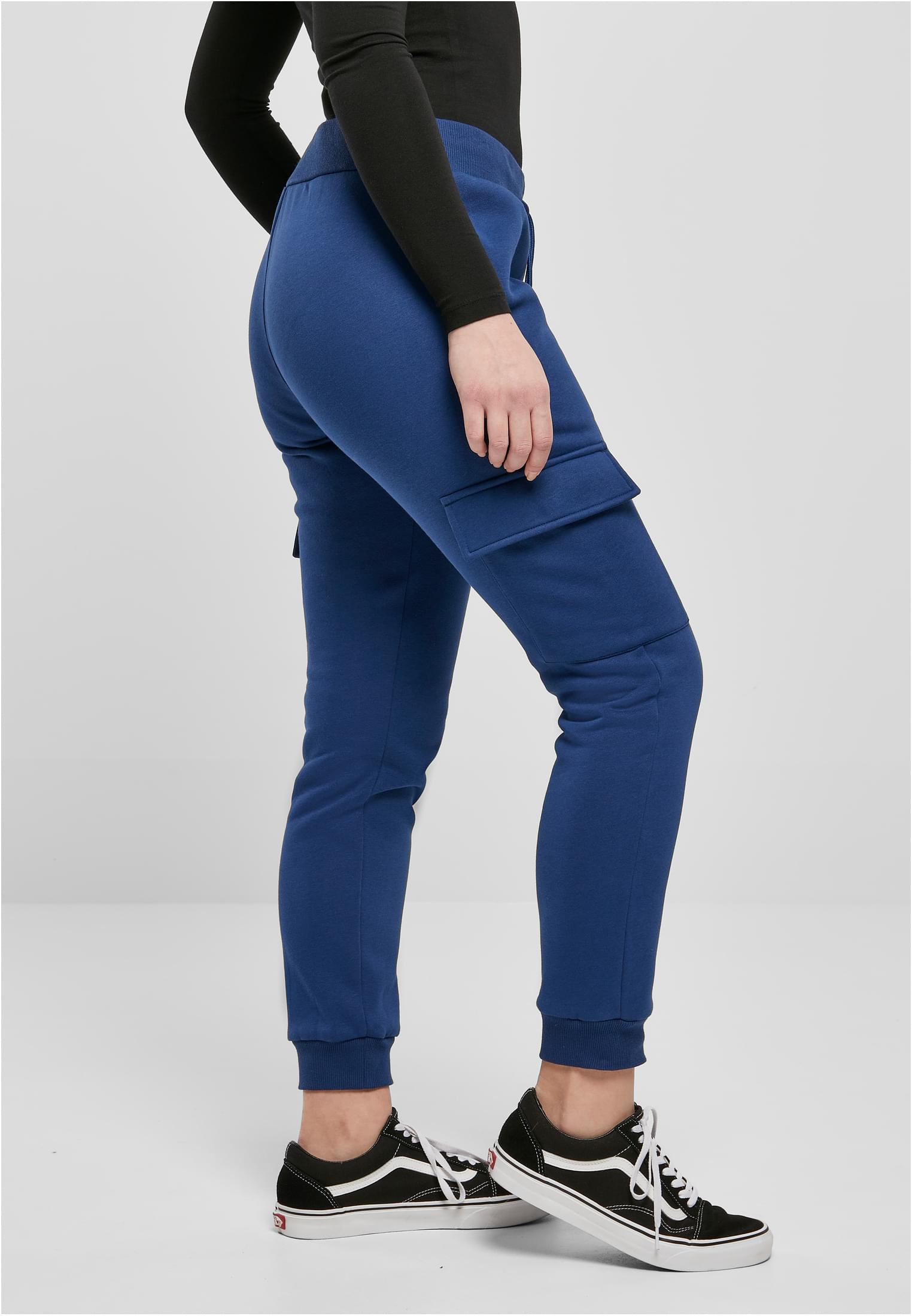 Ladies Cargo Sweat Pants spaceblue 3XL - variant image 3
