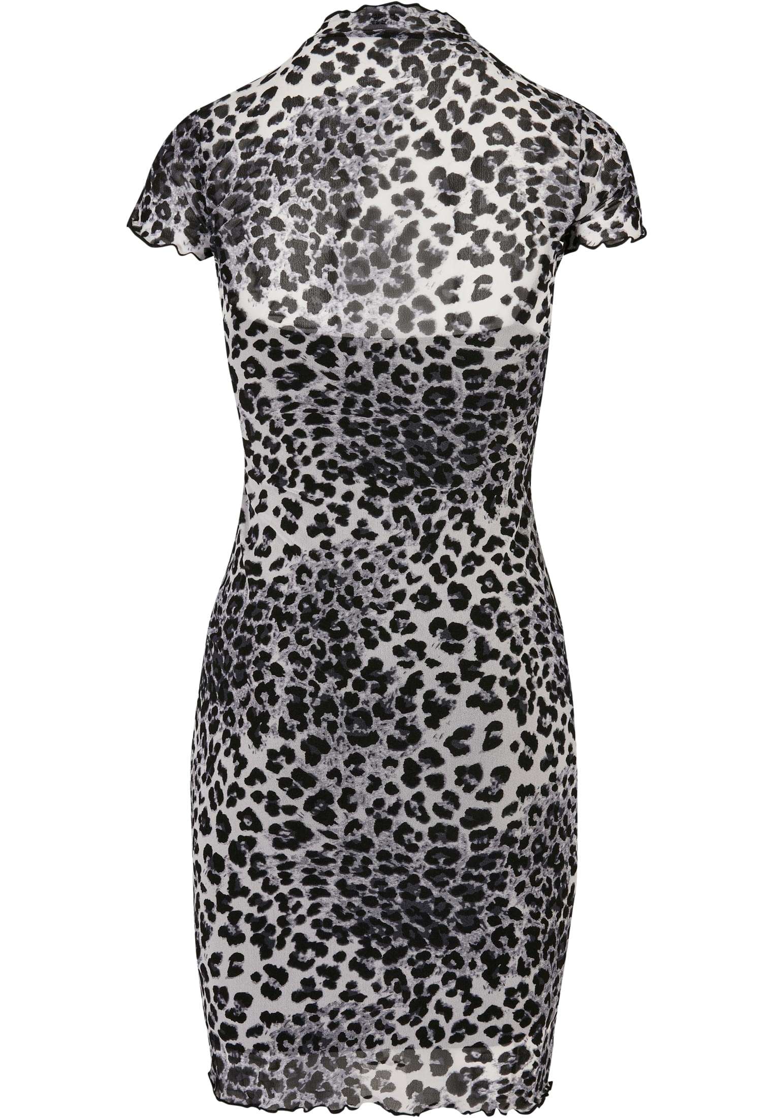 Ladies Mesh Double Layer Dress snowleo 3XL - variant image 6
