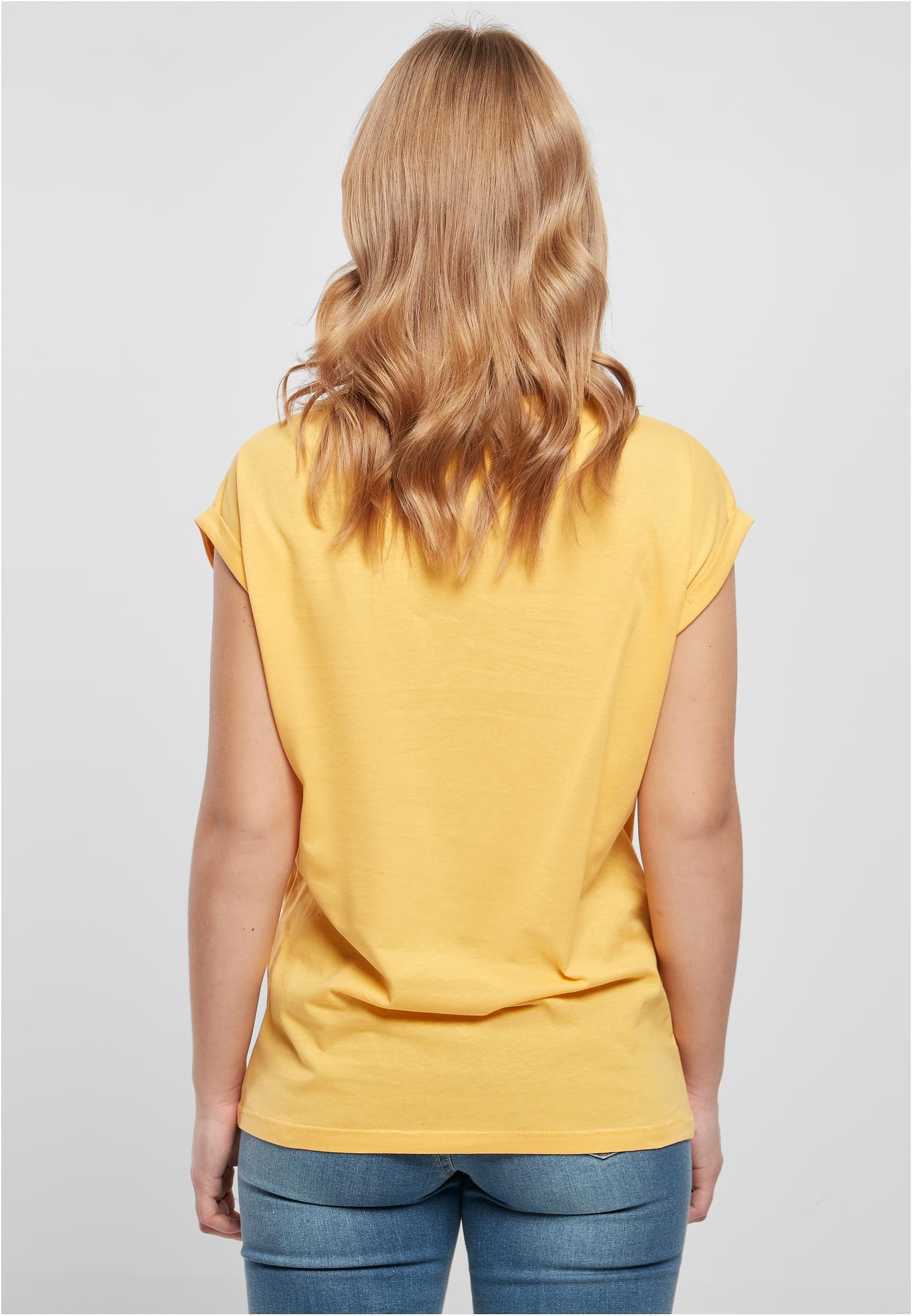 Frauen Verlängerter Schulter T-Shirt dimyellow 3XL
 - variant image 2