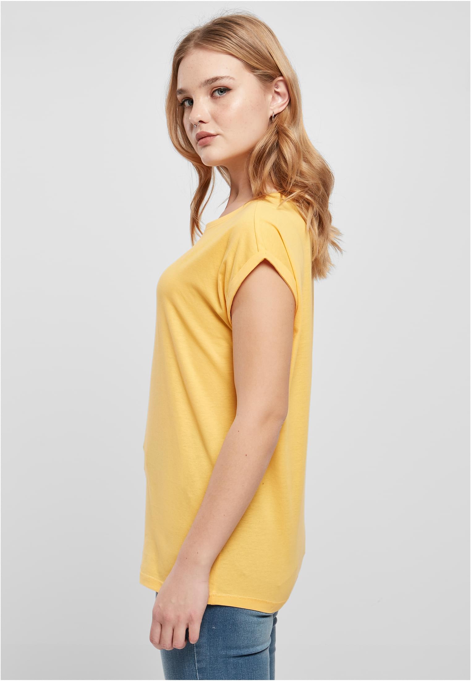 Frauen Verlängerter Schulter T-Shirt dimyellow 3XL
 - variant image 1