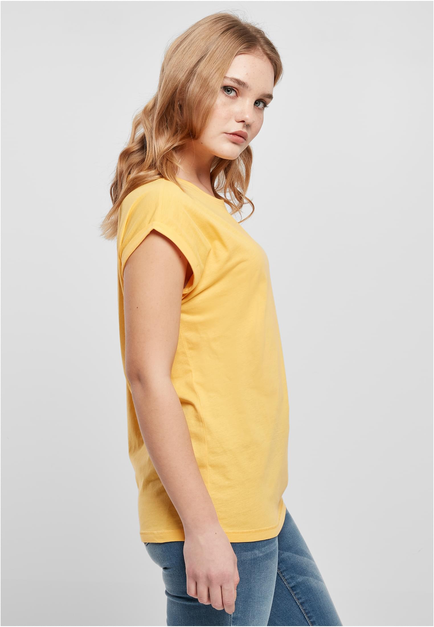 Frauen Verlängerter Schulter T-Shirt dimyellow 3XL
 - variant image 3