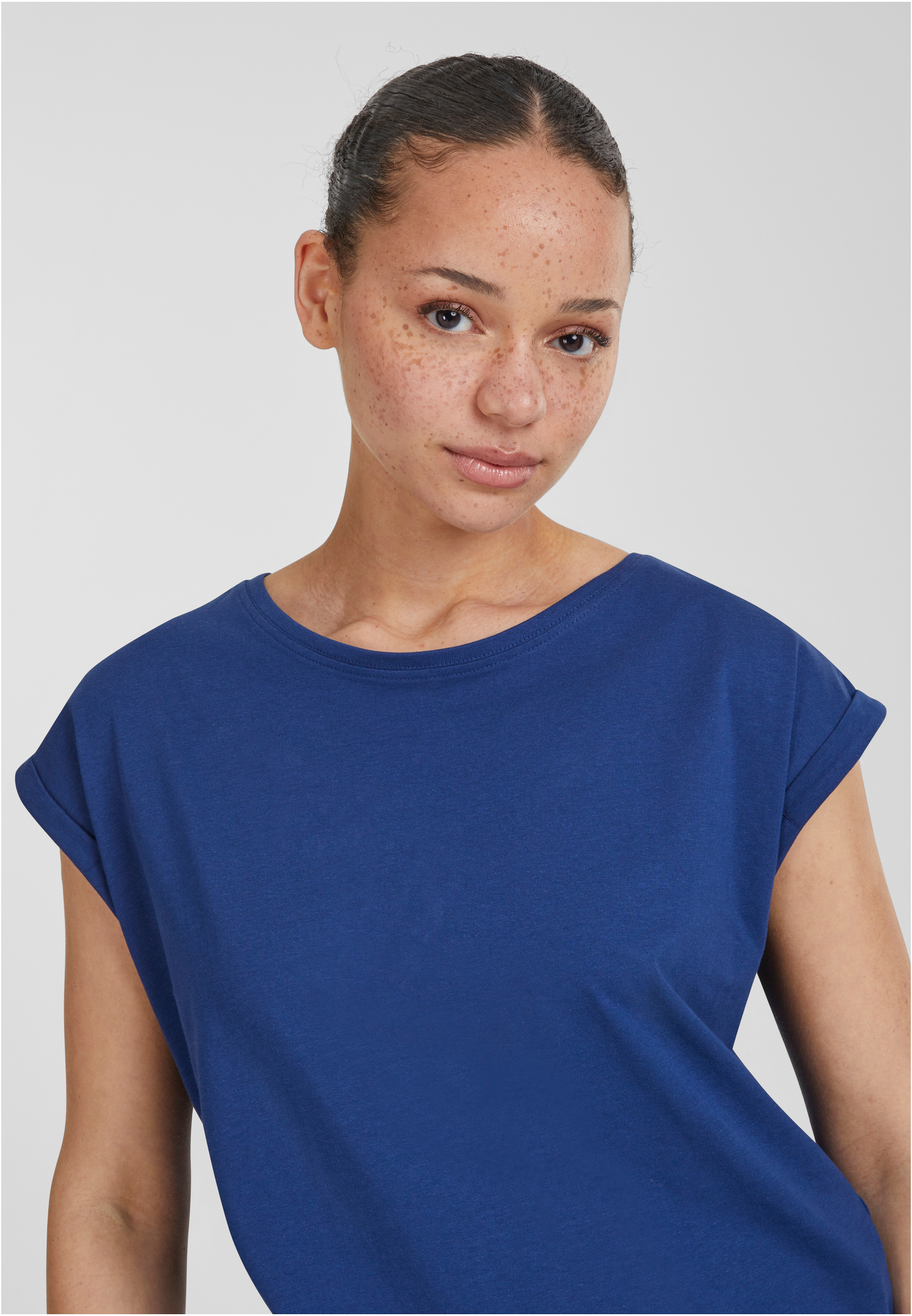 Ladies Extended Shoulder Tee spaceblue 3XL - variant image 5