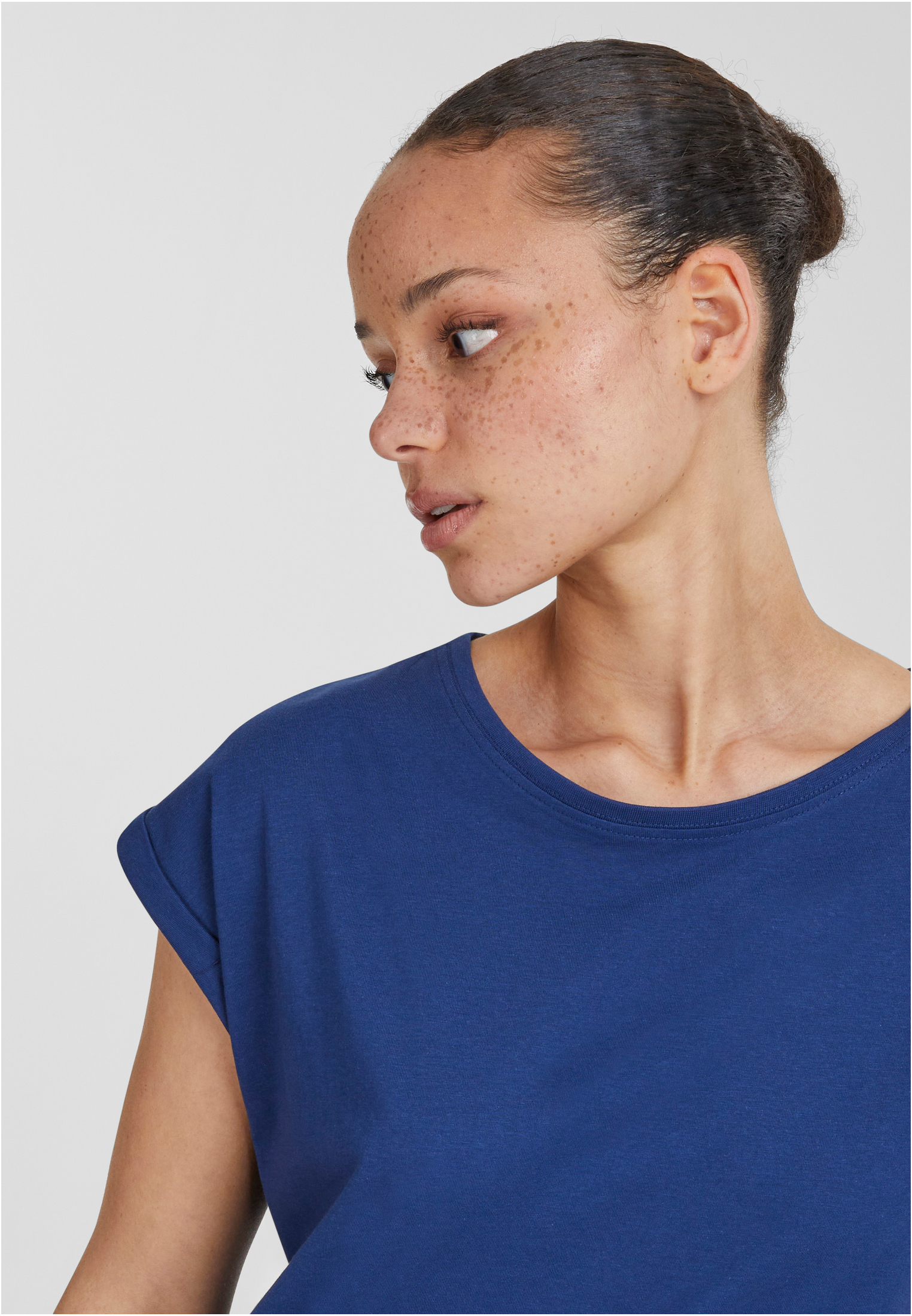 Ladies Extended Shoulder Tee spaceblue 3XL - variant image 7