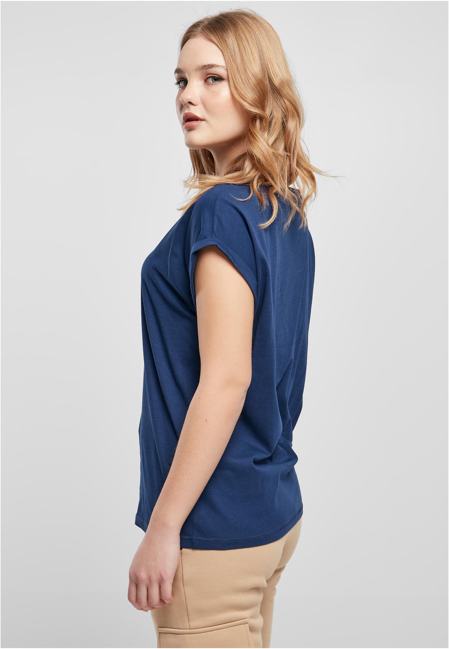 Ladies Extended Shoulder Tee spaceblue 3XL - variant image 1
