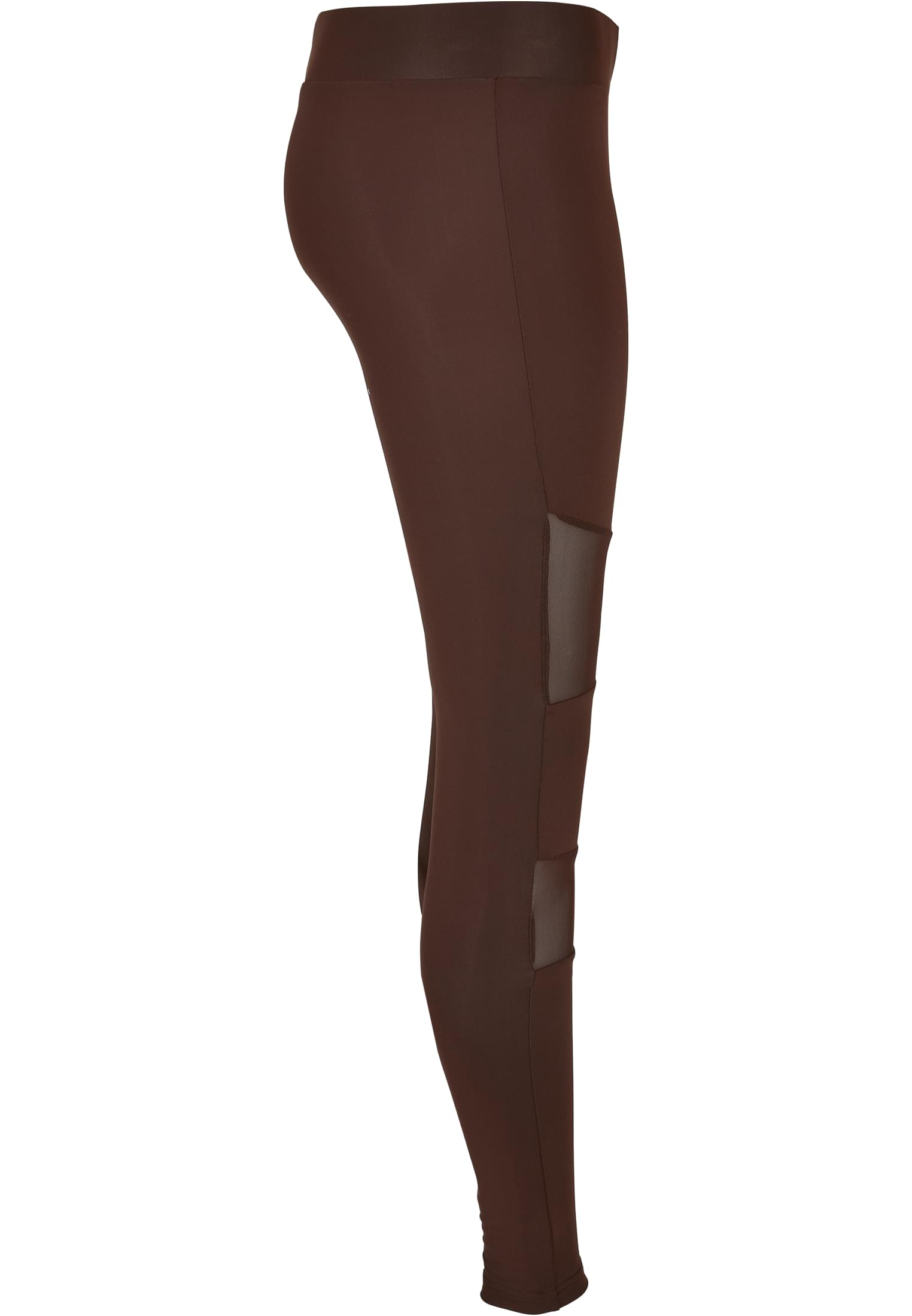 Ladies Tech Mesh Leggings brown 3XL - variant image 8