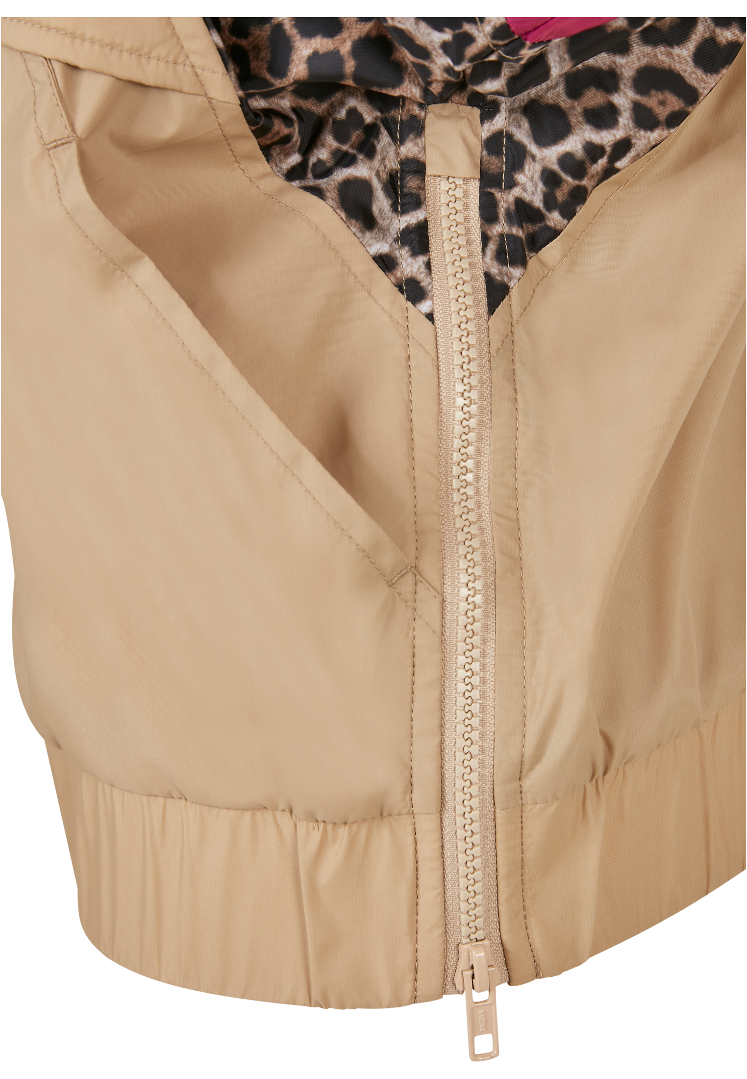 Ladies AOP Mixed Pull Over Jacket unionbeige/darkleo/w. 3XL - variant image 11