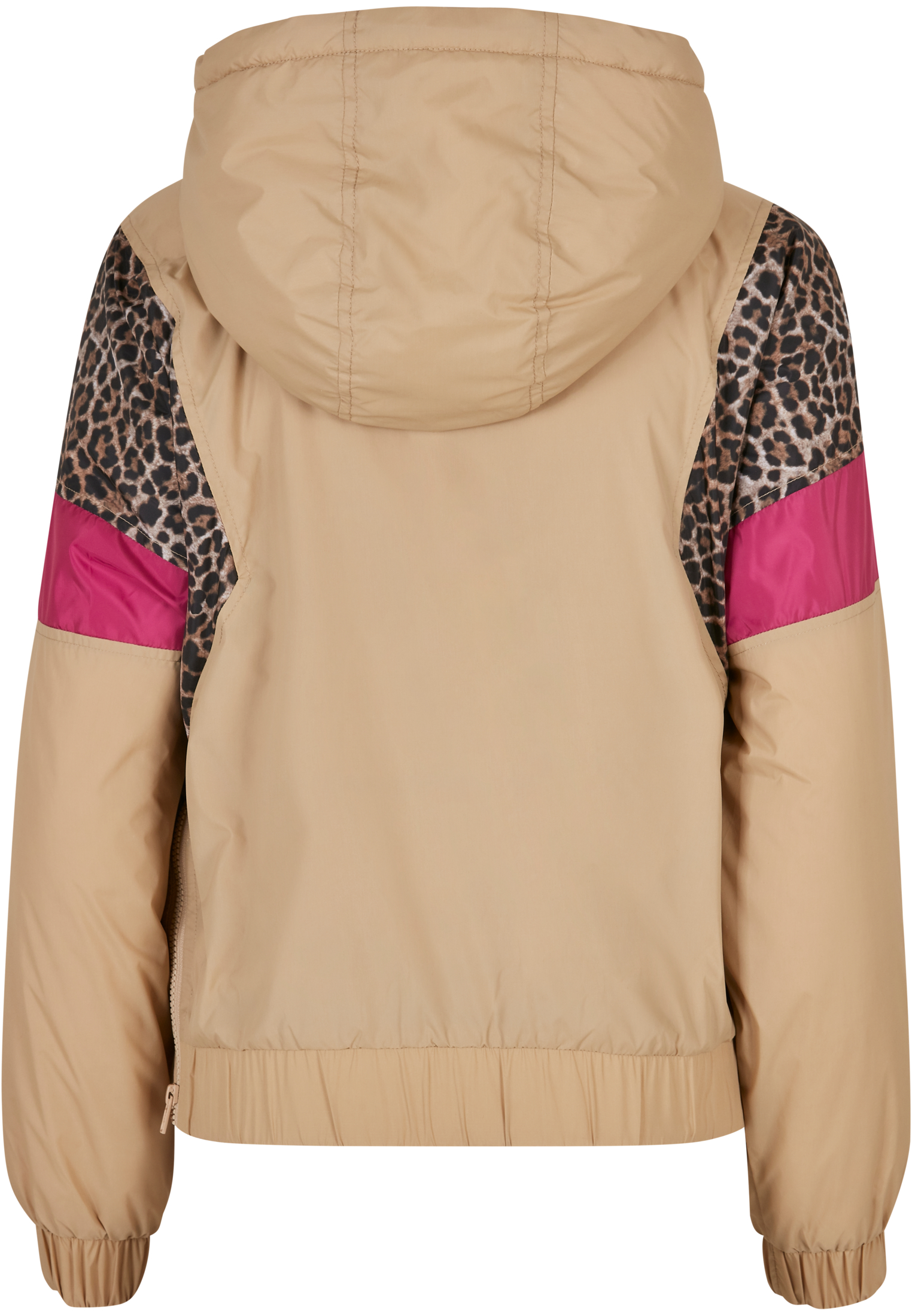 Ladies AOP Mixed Pull Over Jacket unionbeige/darkleo/w. 3XL - variant image 6