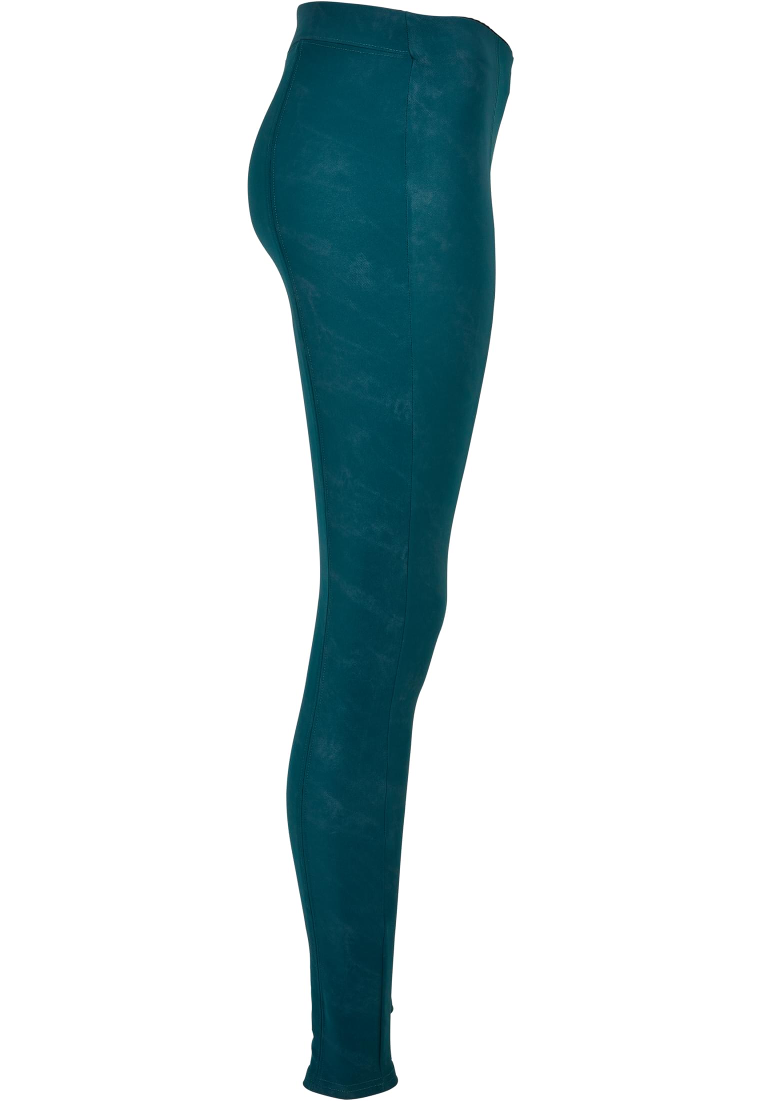 Ladies Washed Faux Leather Pants jasper 3XL - variant image 3