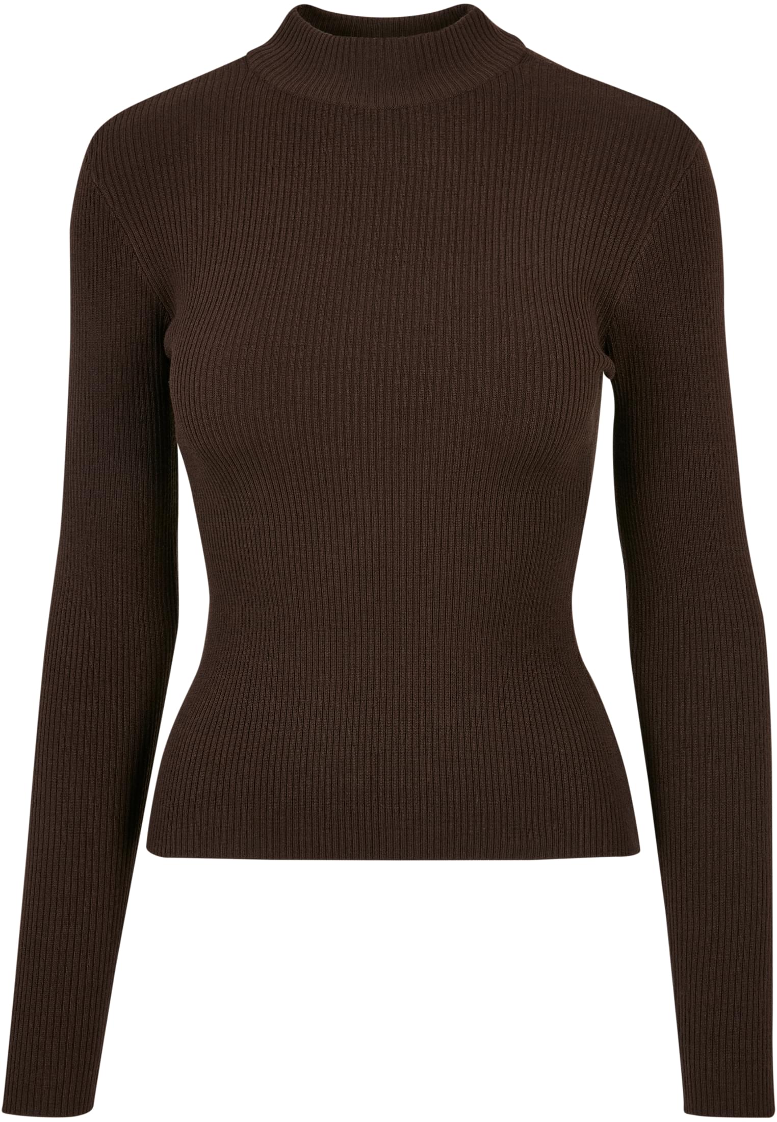 Ladies Rib Knit Turtelneck Sweater brown 3XL - variant image 5