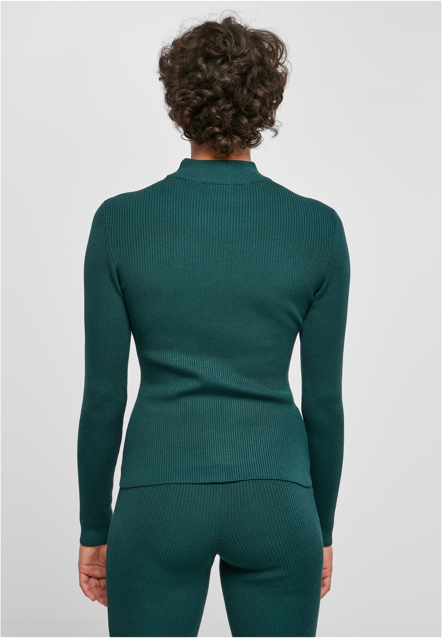 Ladies Rib Knit Turtelneck Sweater jasper 3XL - variant image 2