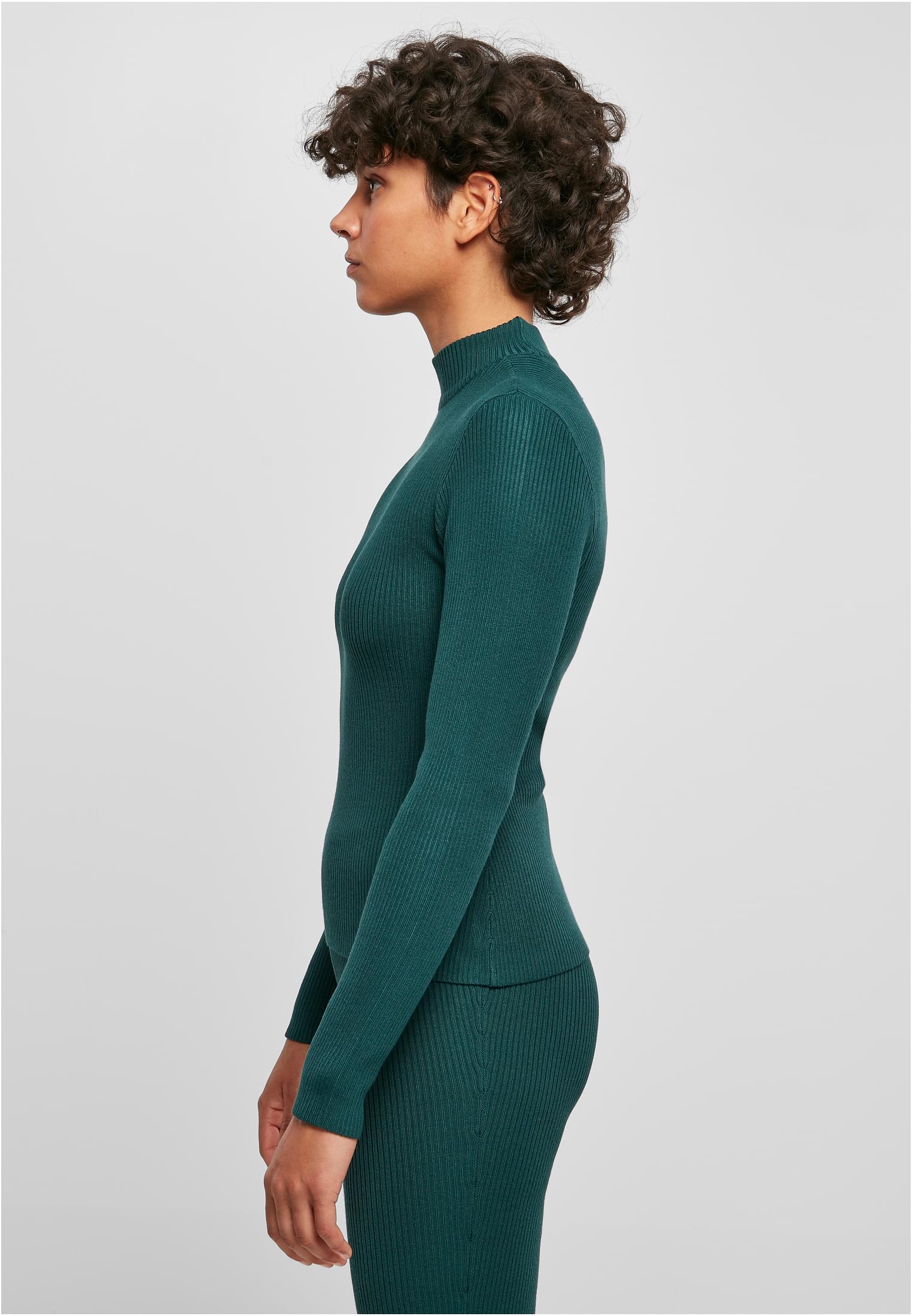 Ladies Rib Knit Turtelneck Sweater jasper 3XL - variant image 1