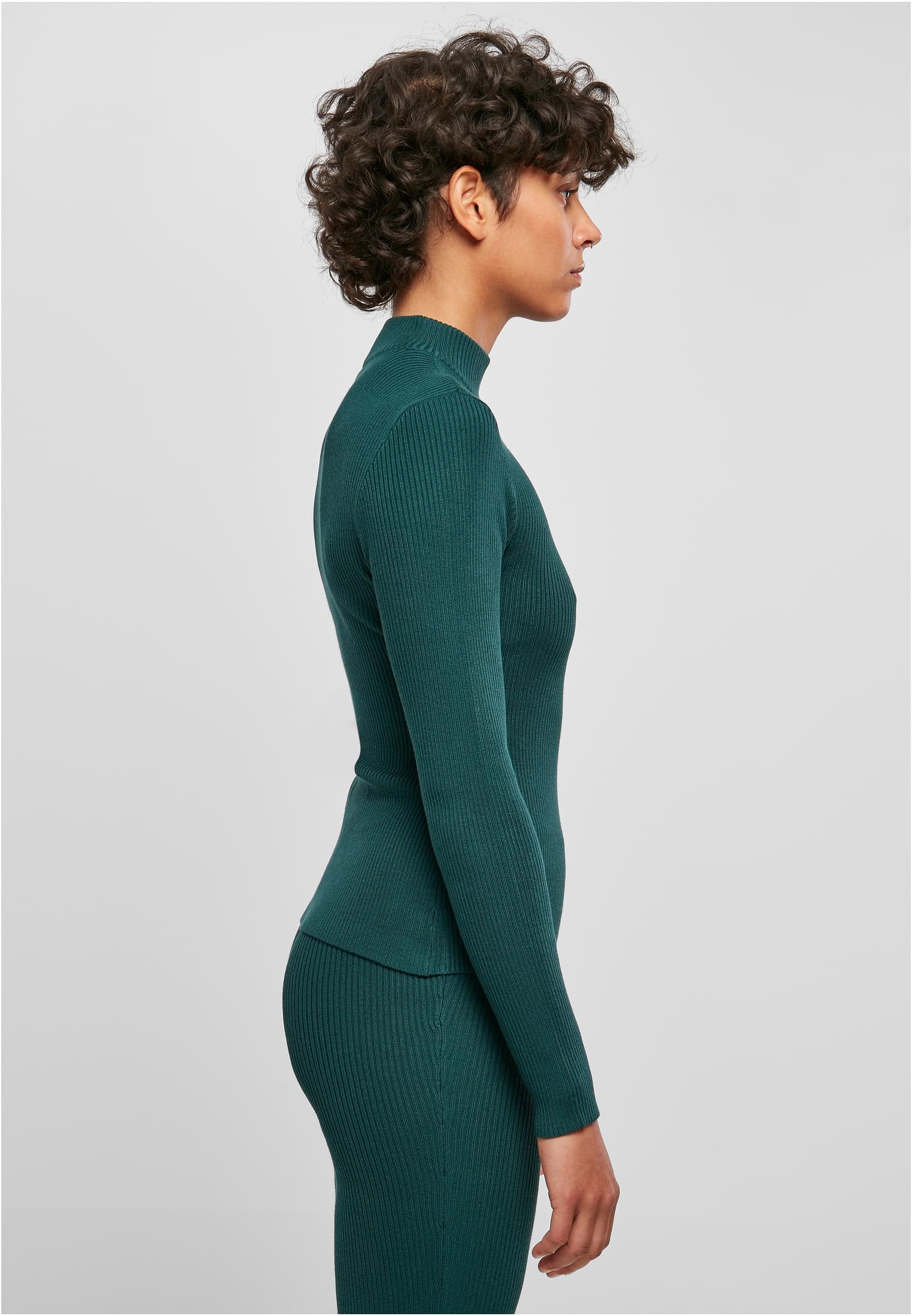 Ladies Rib Knit Turtelneck Sweater jasper 3XL - variant image 3