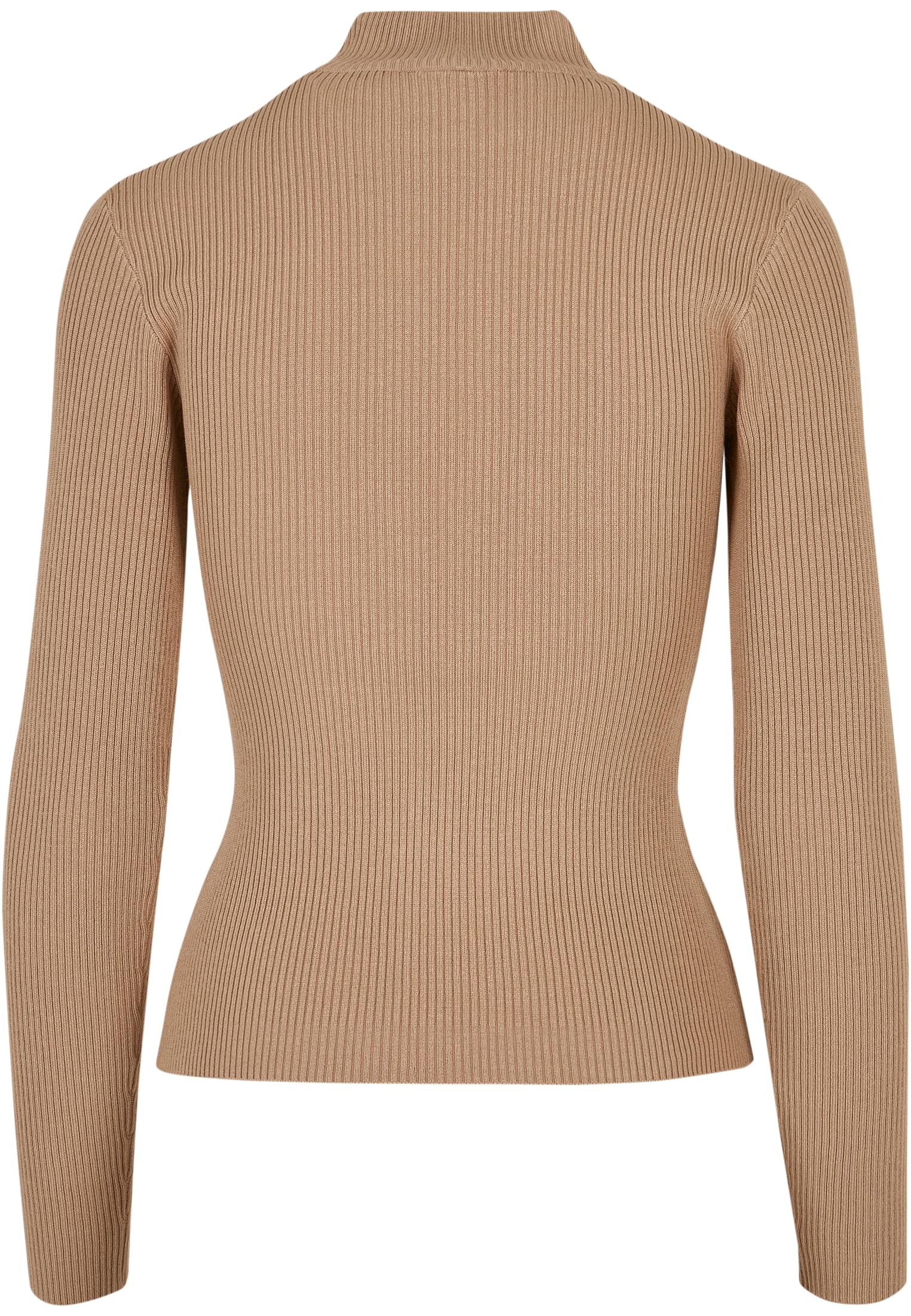 Ladies Rib Knit Turtelneck Sweater unionbeige 3XL - variant image 6