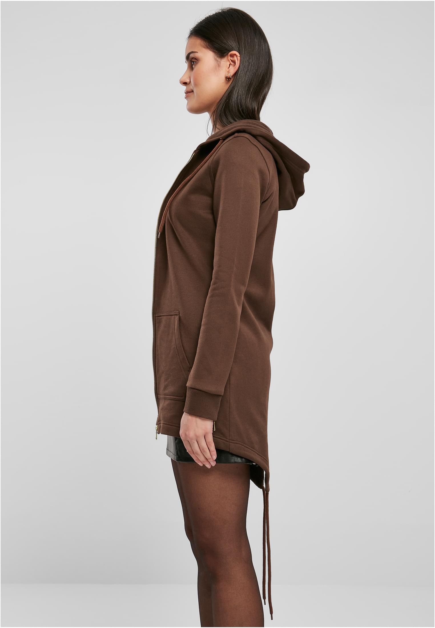 Ladies Sweat Parka brown 3XL - variant image 1