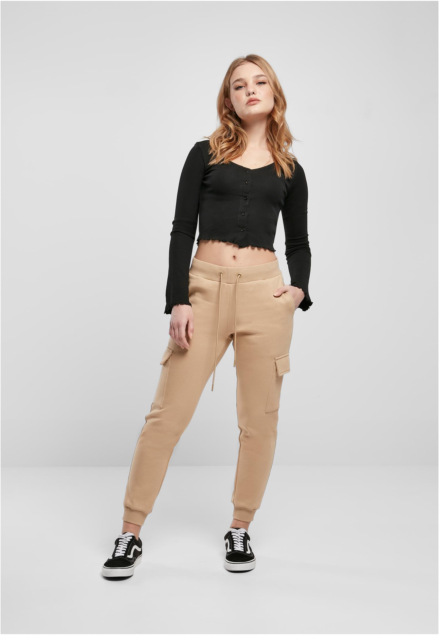 Ladies Cargo Sweat Pants unionbeige 3XL - variant image 4