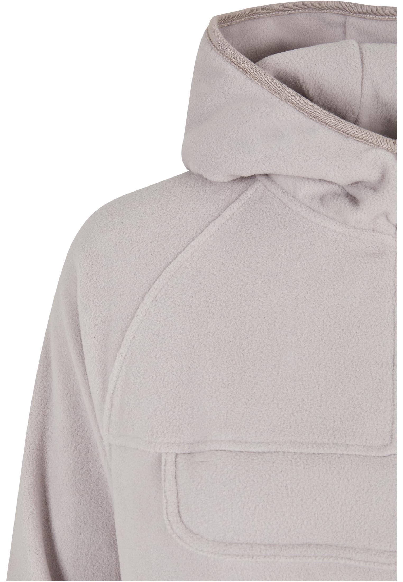 Ladies Polar Fleece Pull Over Hoody warmgrey 3XL - variant image 8