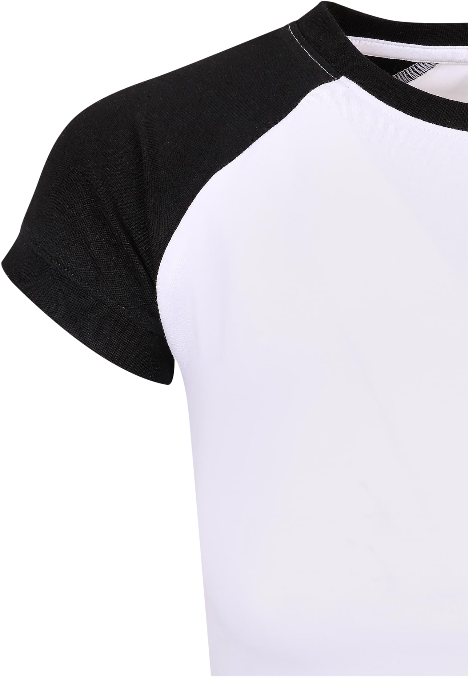 Ladies Organic Stretch Short Retro Baseball Tee white/black 3XL - variant image 8