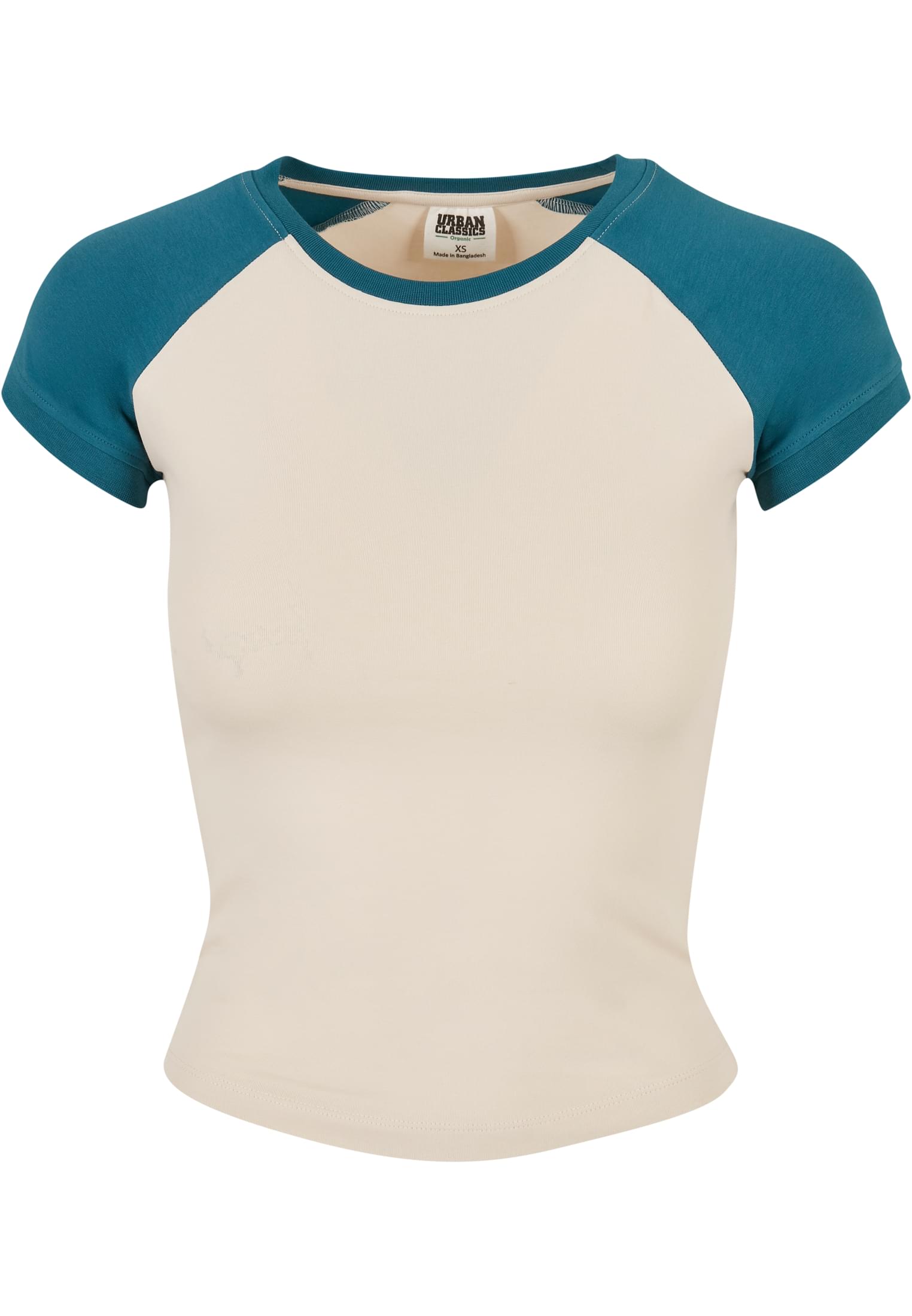 Ladies Organic Stretch Short Retro Baseball Tee whitesand/jasper 3XL - variant image 5