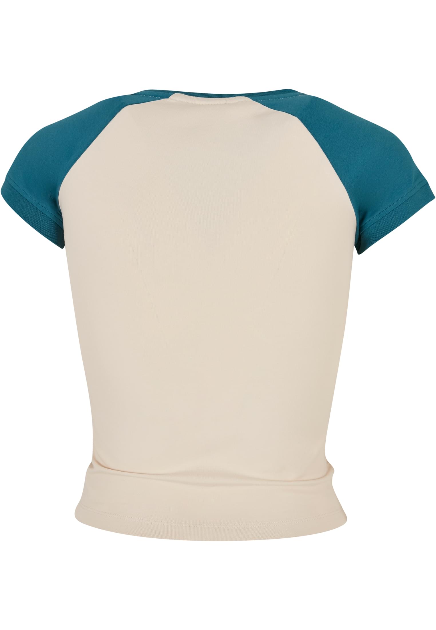 Ladies Organic Stretch Short Retro Baseball Tee whitesand/jasper 3XL - variant image 6