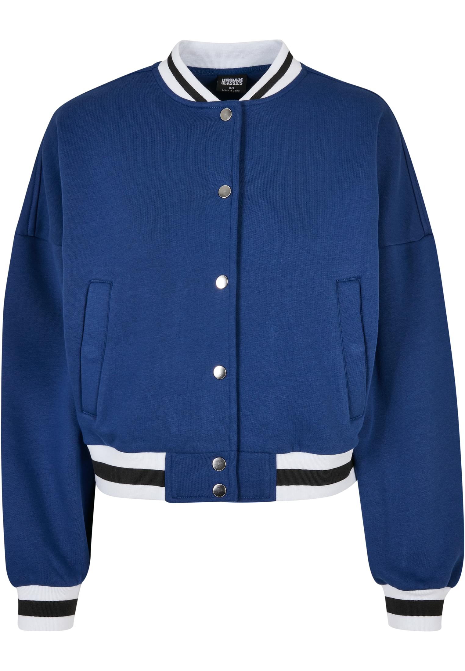 Ladies Oversized College Sweat Jacket spaceblue 3XL - variant image 5