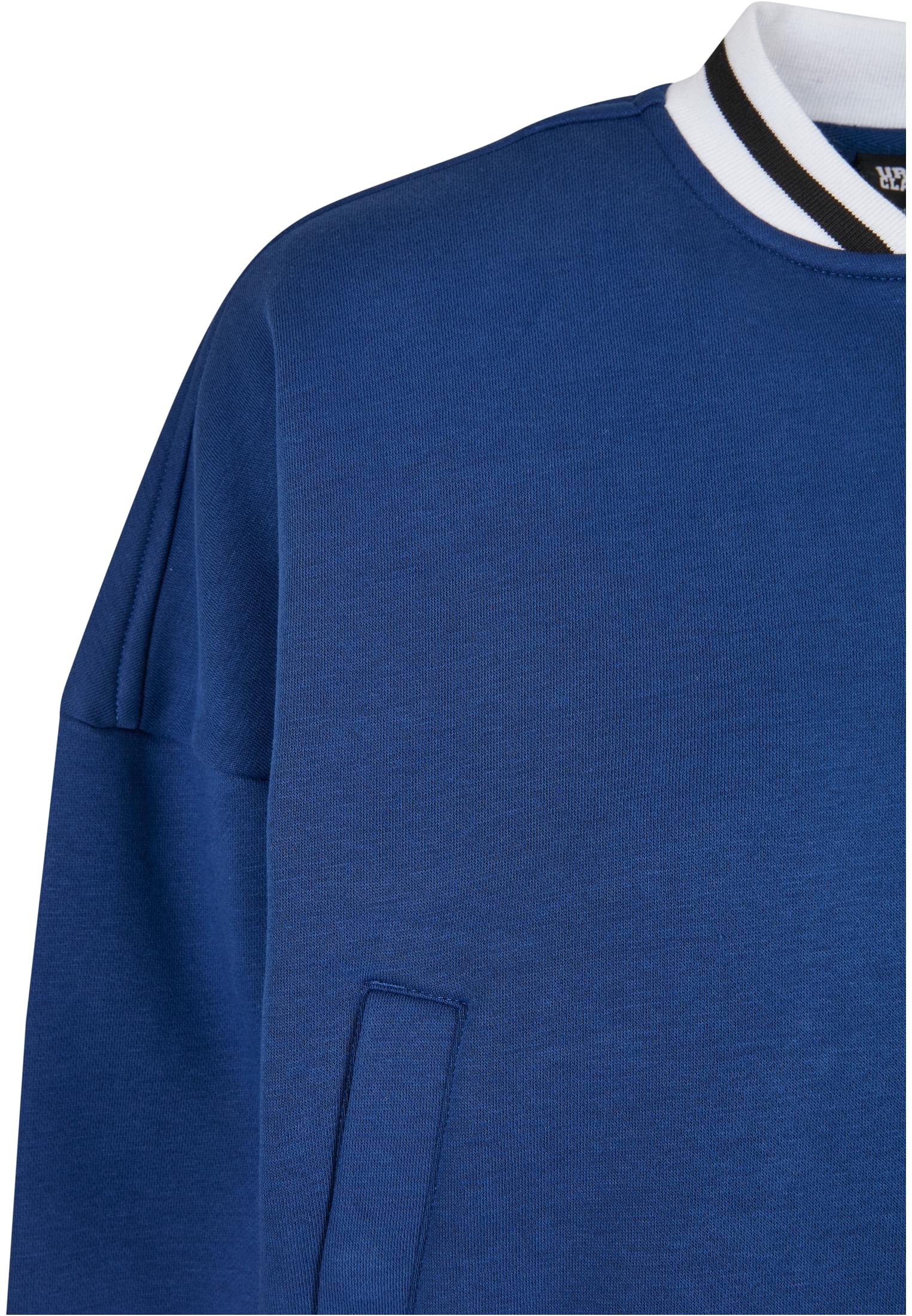 Ladies Oversized College Sweat Jacket spaceblue 3XL - variant image 8