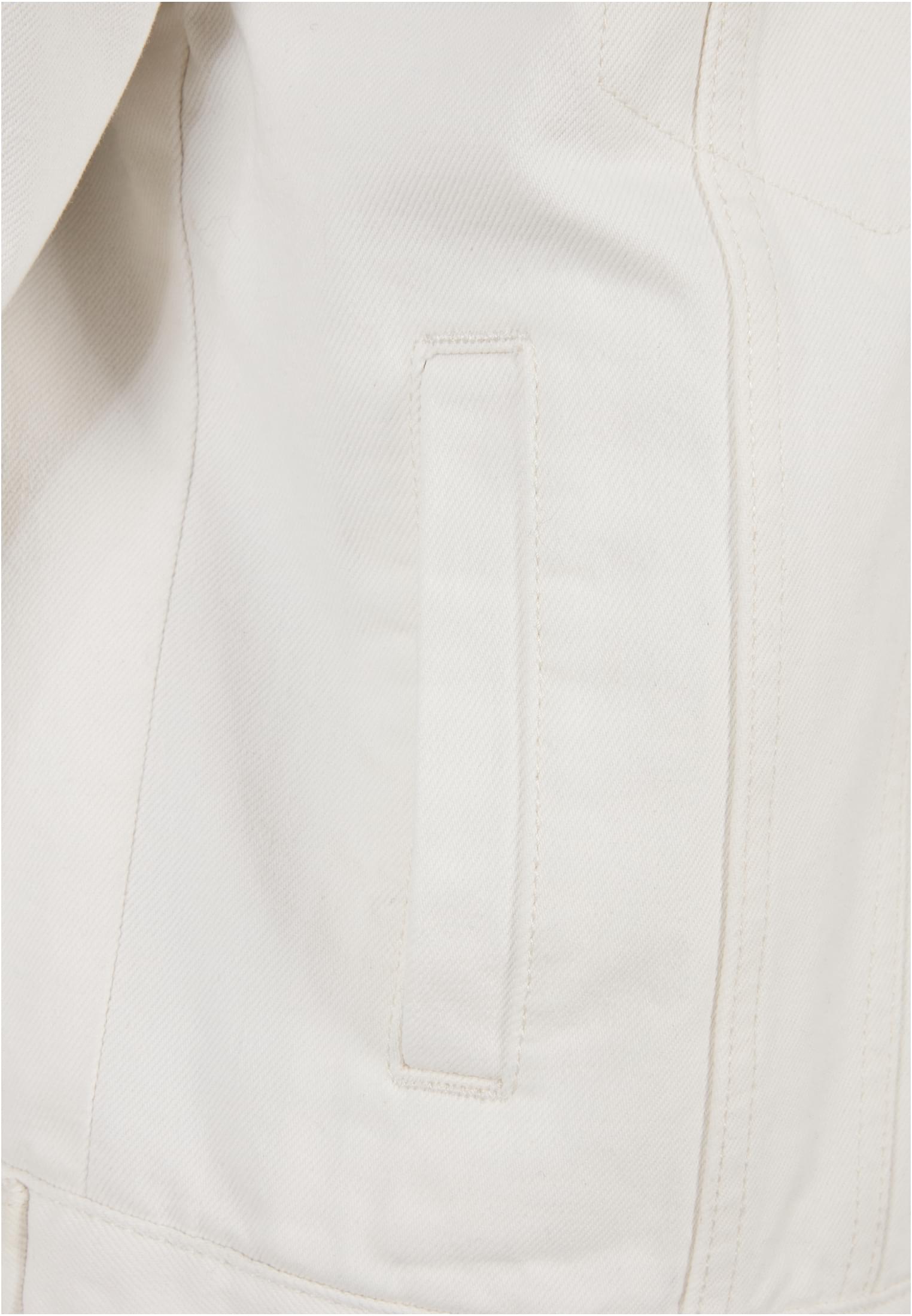 Ladies Oversized Sherpa Denim Jacket offwhite raw 3XL - variant image 10