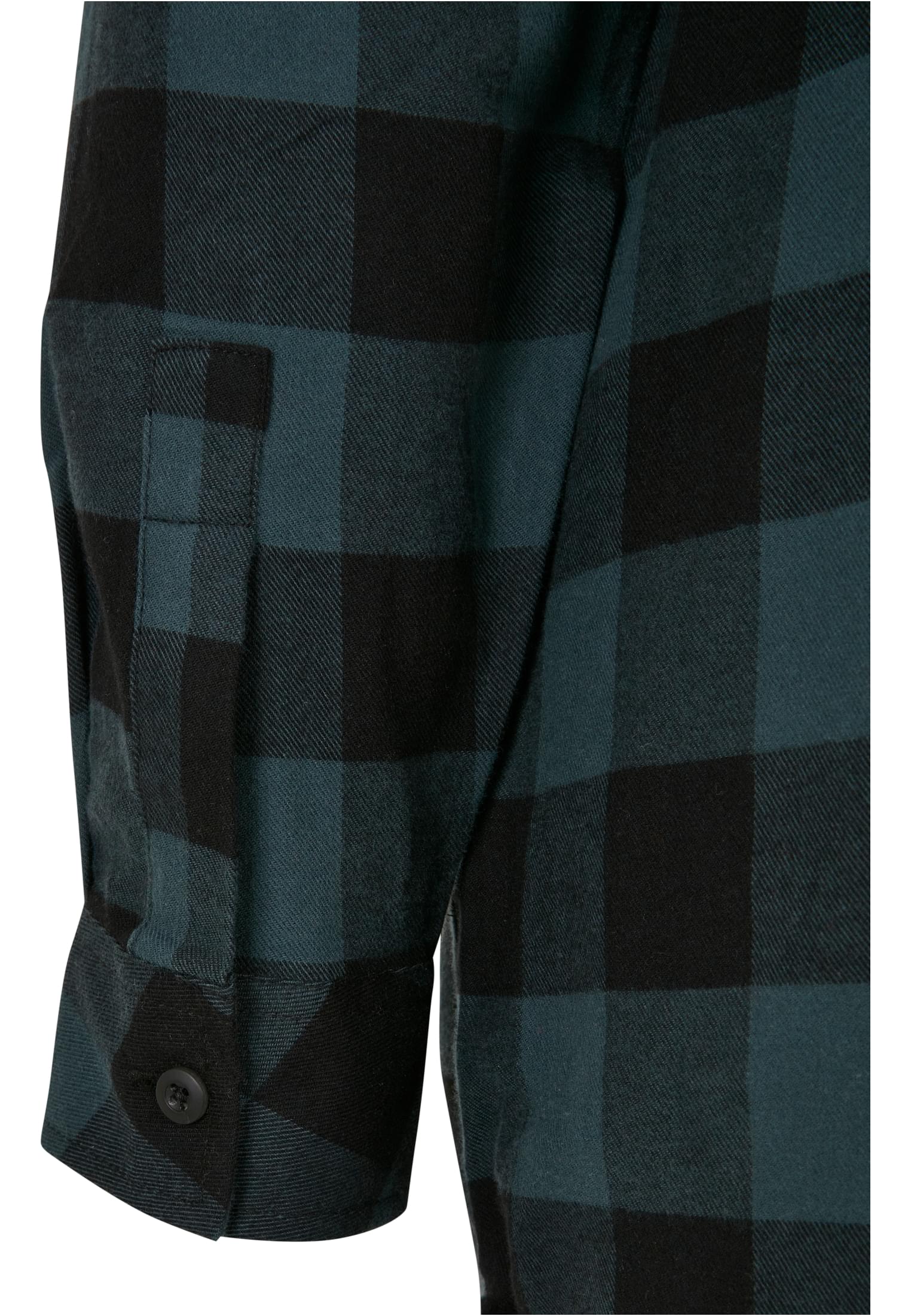Ladies Oversized Check Flannel Shirt Dress jasper/black 3XL - variant image 11
