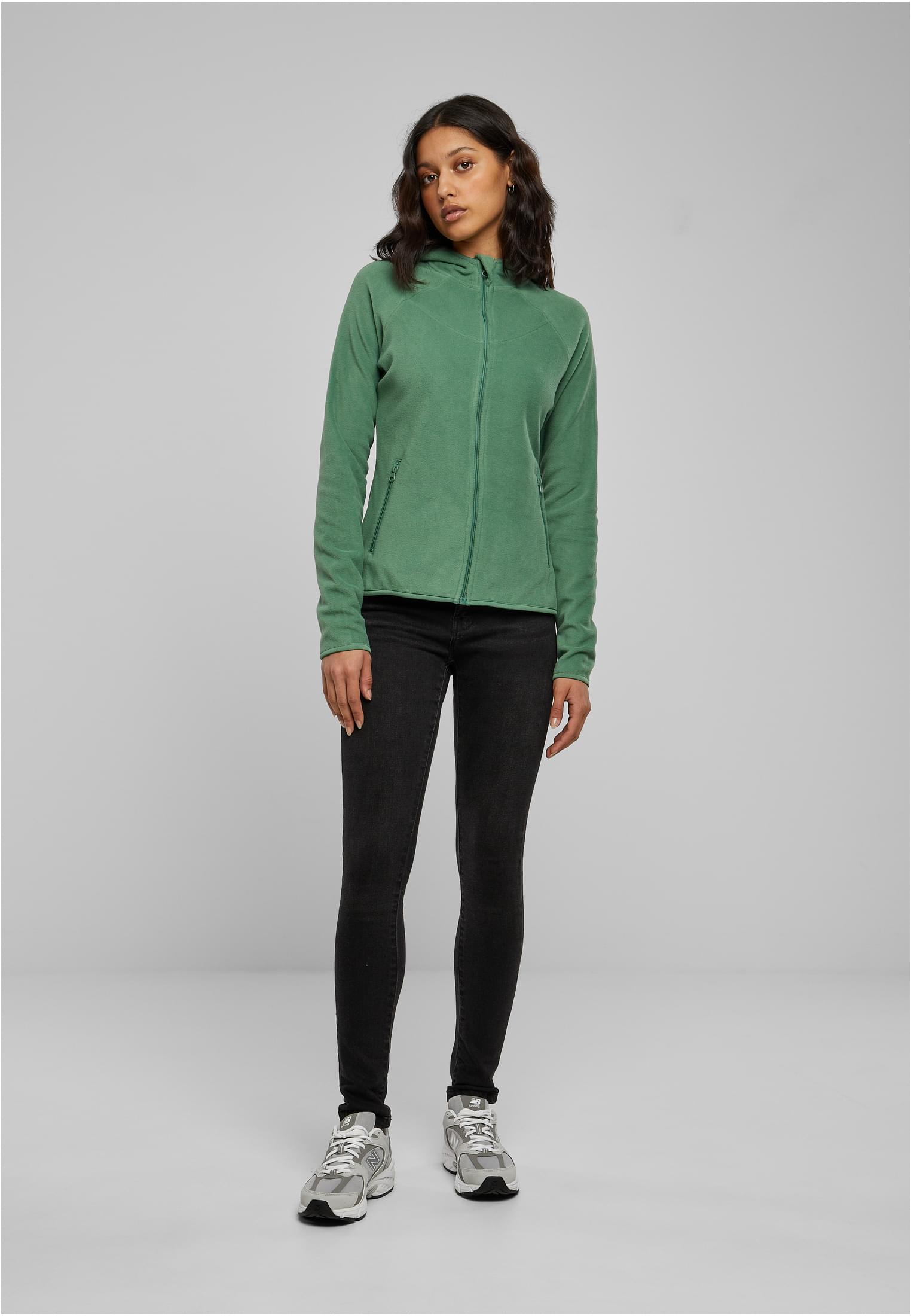 Ladies Polar Fleece Zip Hoody salvia 3XL - variant image 4