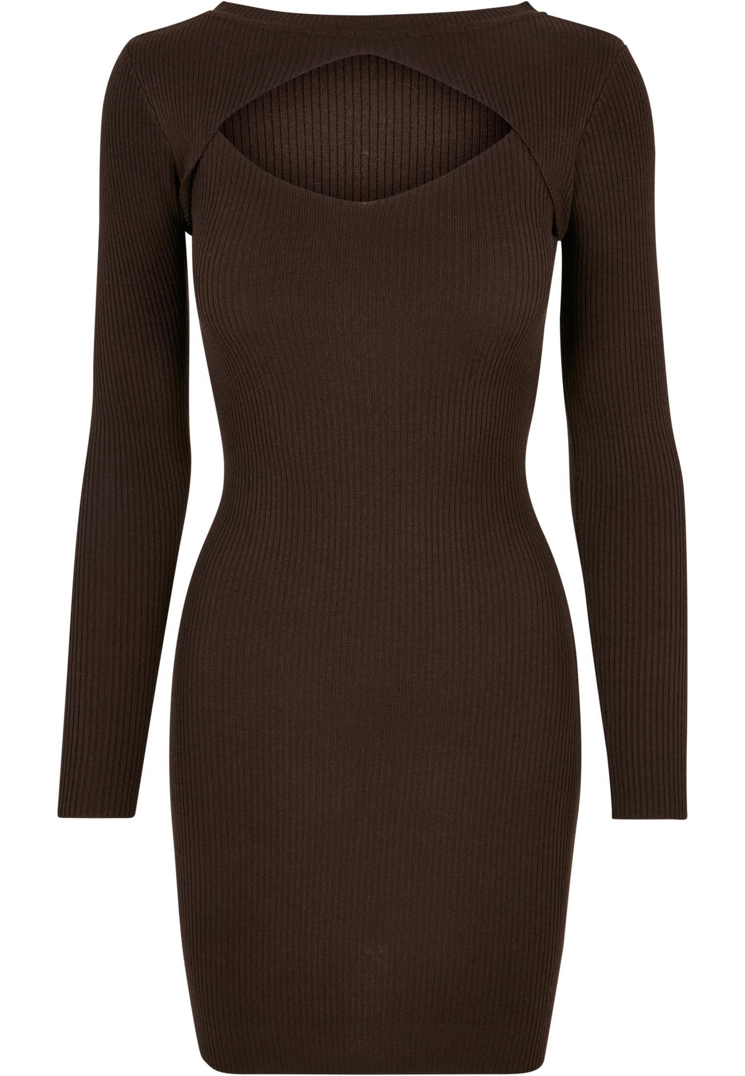Ladies Cut Out Dress brown 3XL - variant image 5