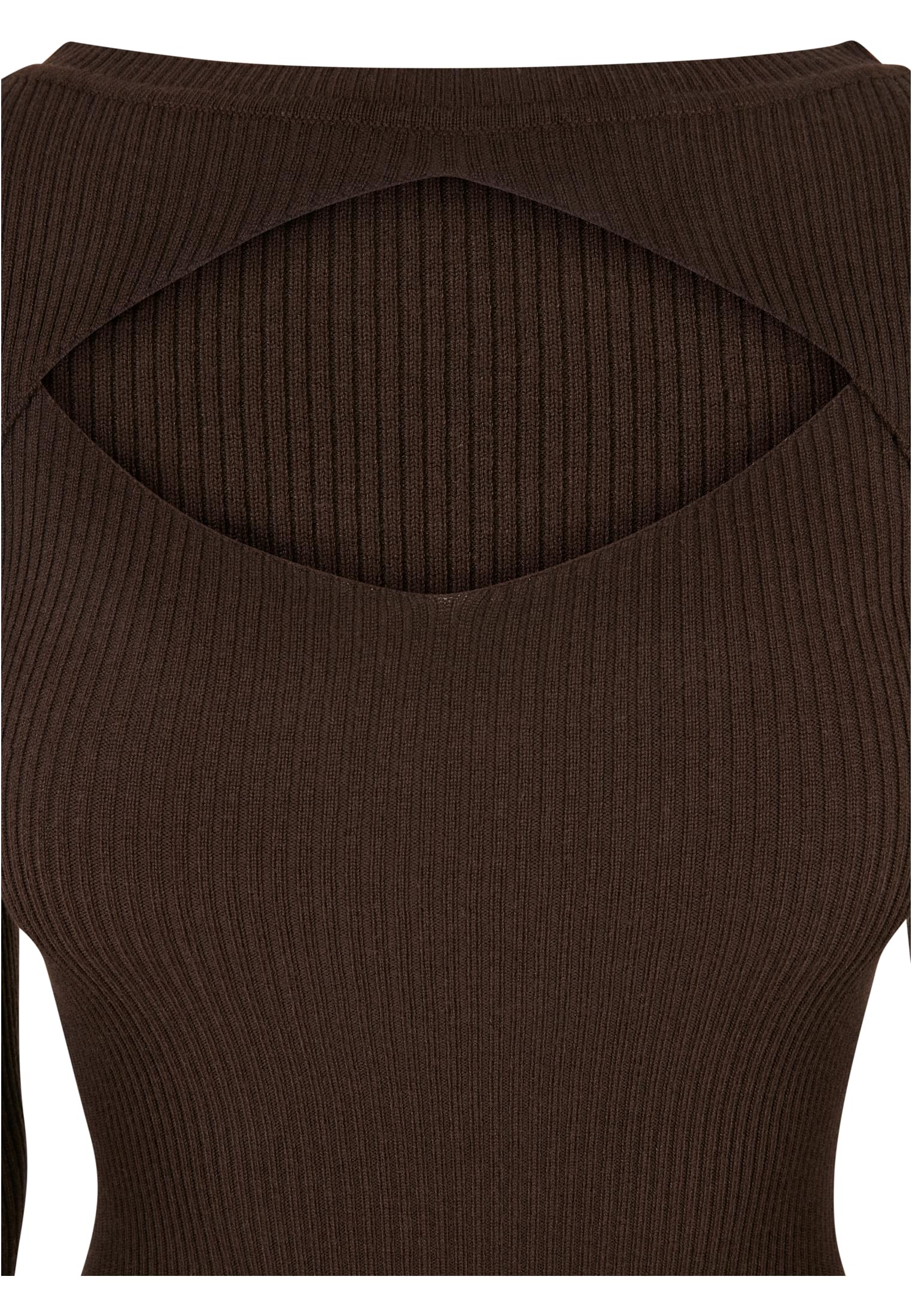 Ladies Cut Out Dress brown 3XL - variant image 7