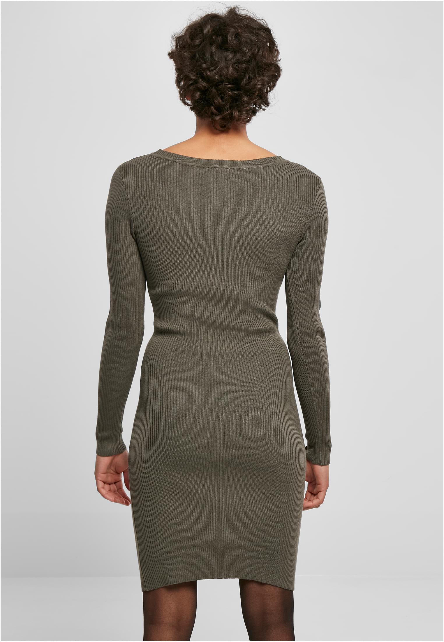 Ladies Cut Out Dress olive 3XL - variant image 2
