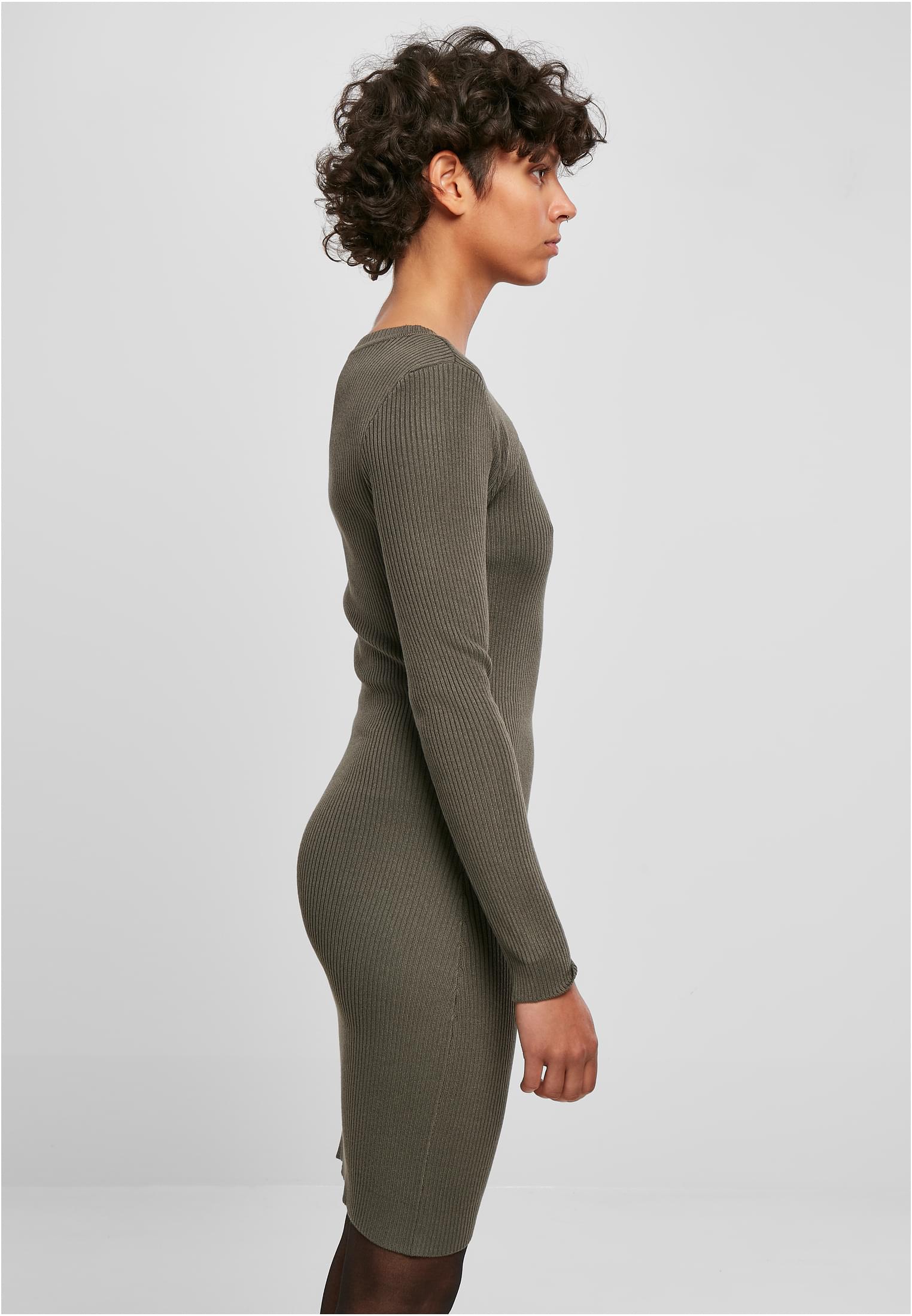 Ladies Cut Out Dress olive 3XL - variant image 3