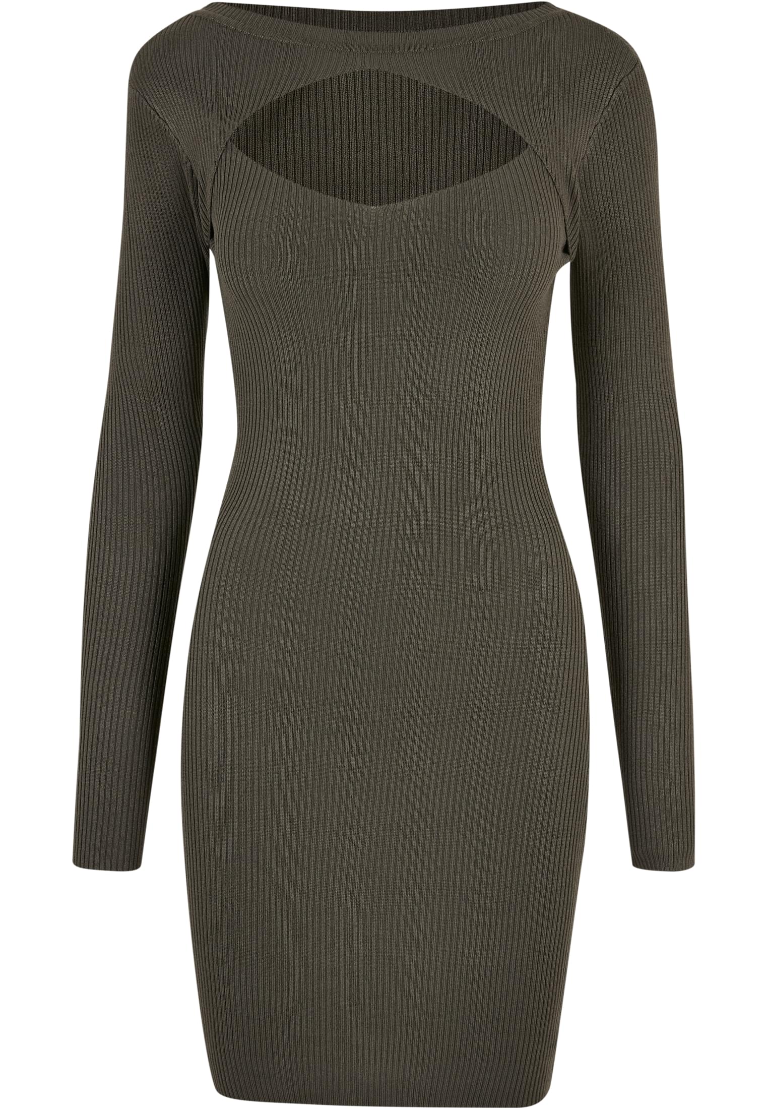 Ladies Cut Out Dress olive 3XL - variant image 5