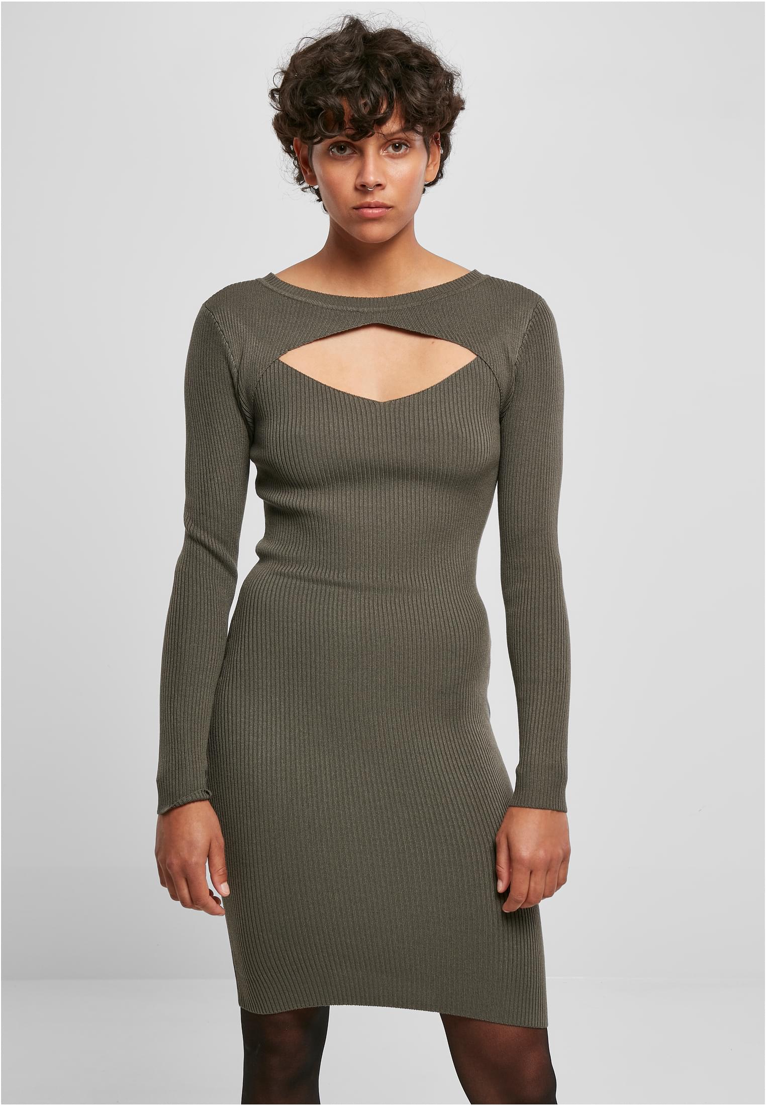 Ladies Cut Out Dress olive 3XL - alternate variant 3