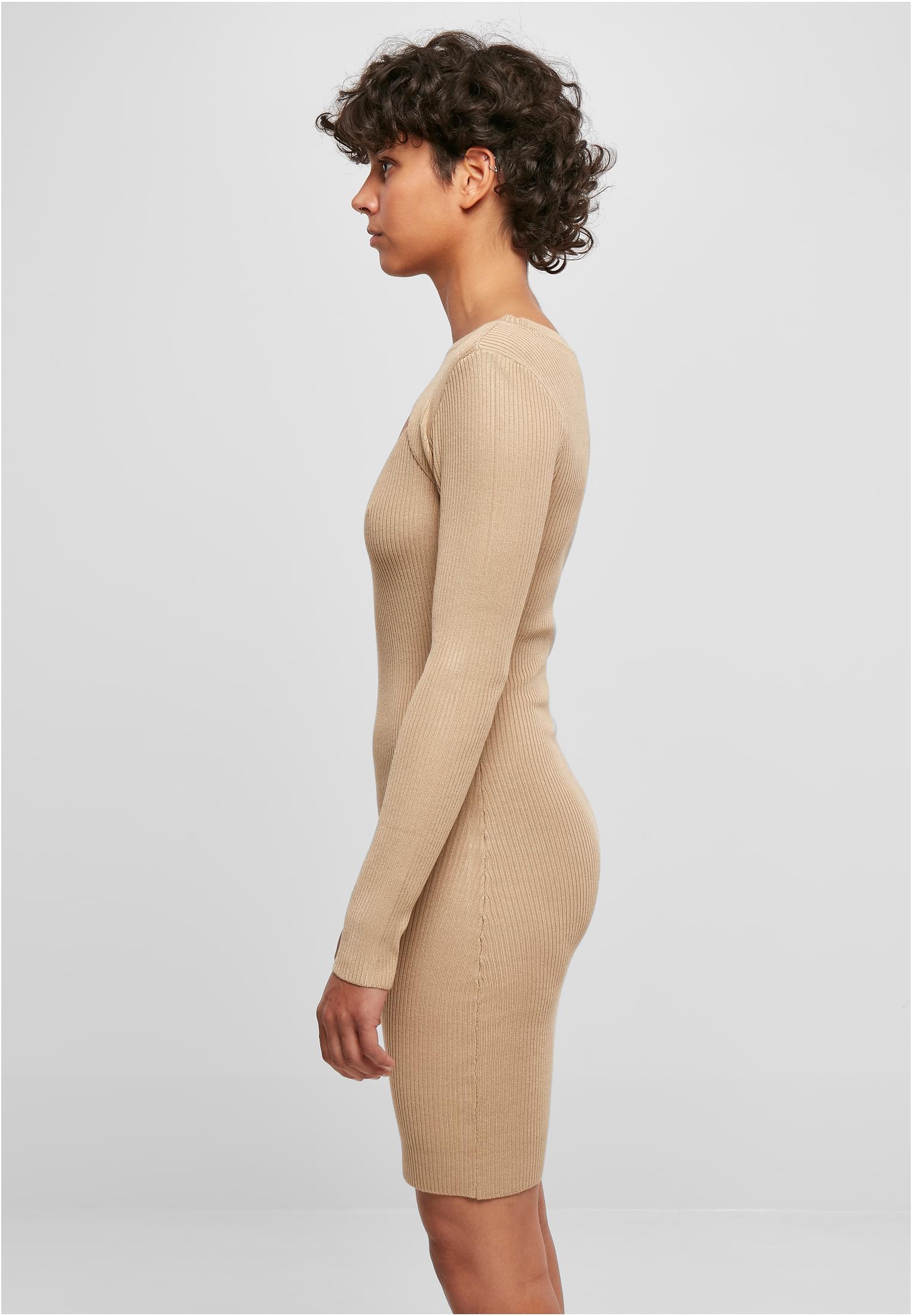 Ladies Cut Out Dress unionbeige 3XL - variant image 1