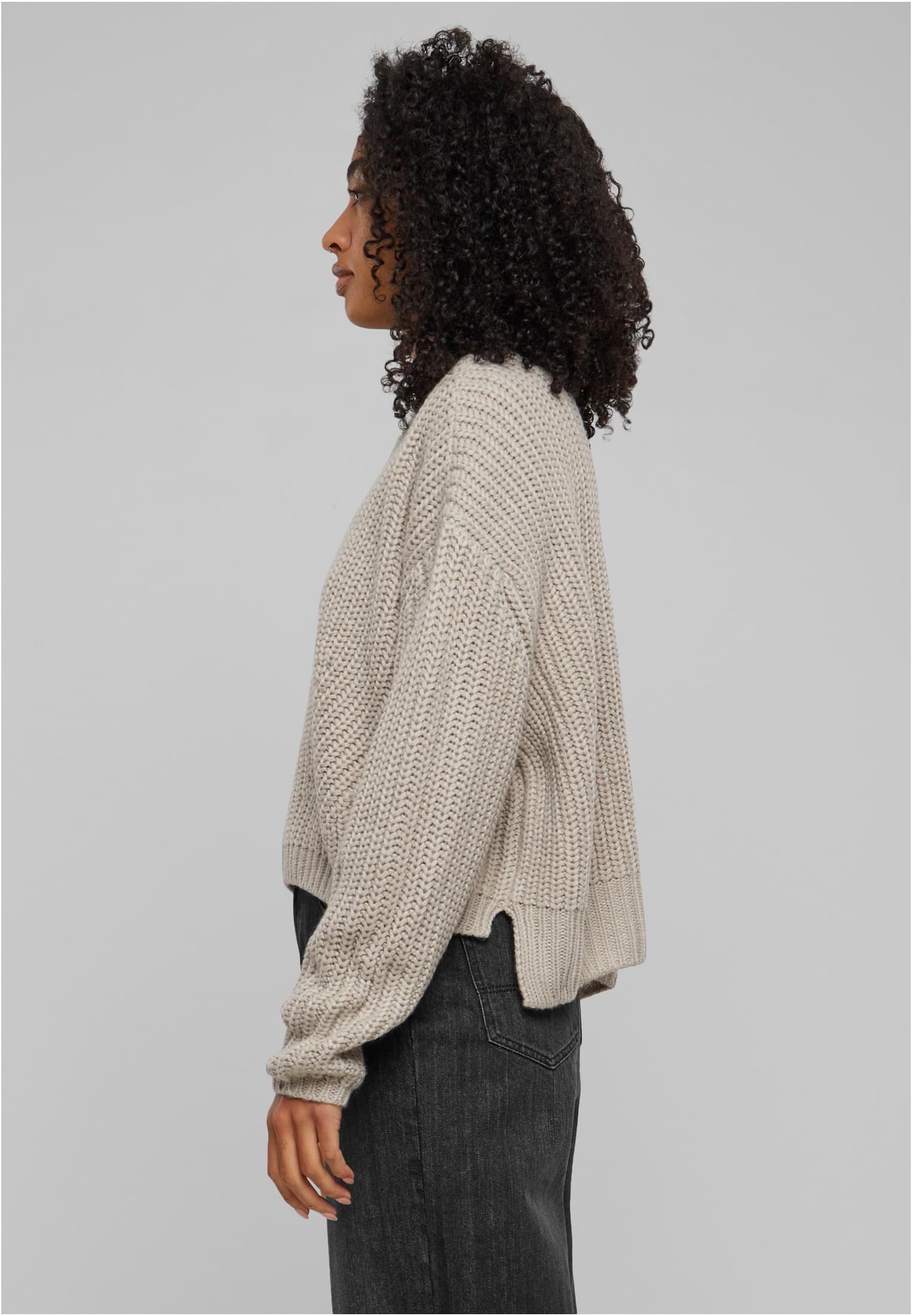 Frauen Weite Oversize Pullover warmgrau 3XL
 - variant image 1