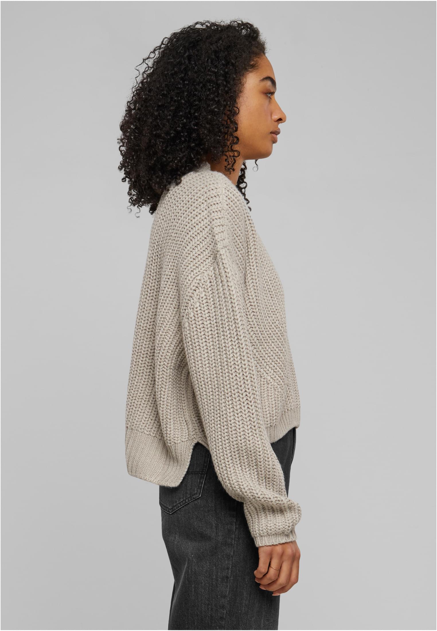 Frauen Weite Oversize Pullover warmgrau 3XL
 - variant image 3
