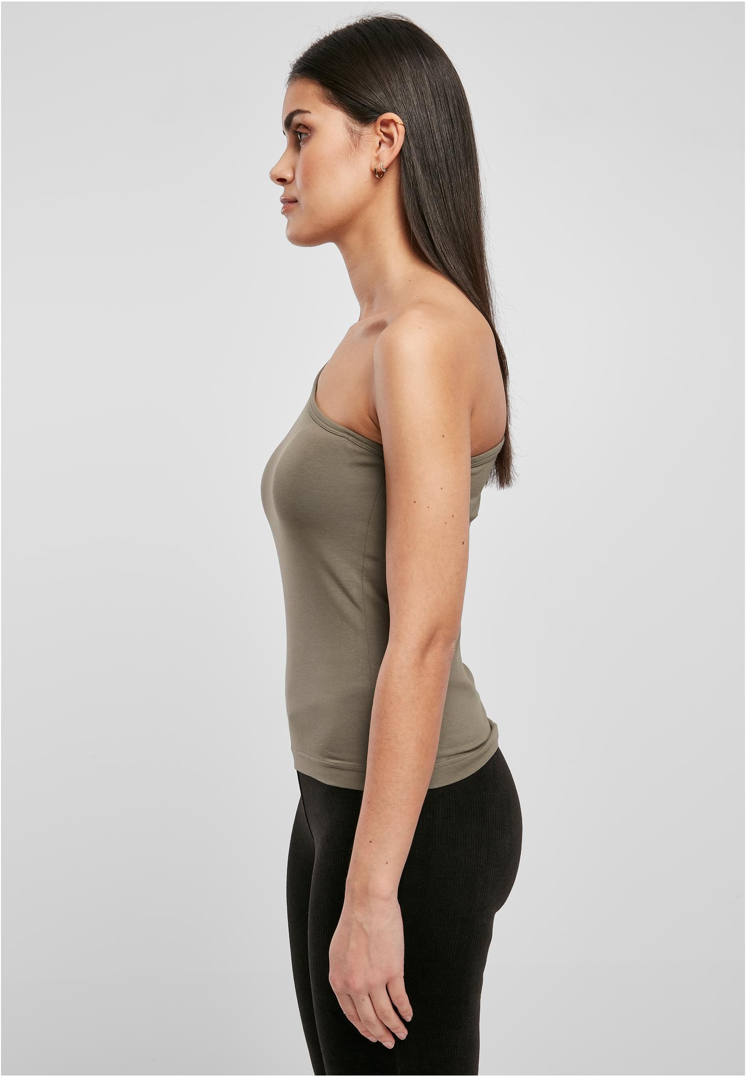 Ladies Asymmetric Longsleeve olive 3XL - variant image 1